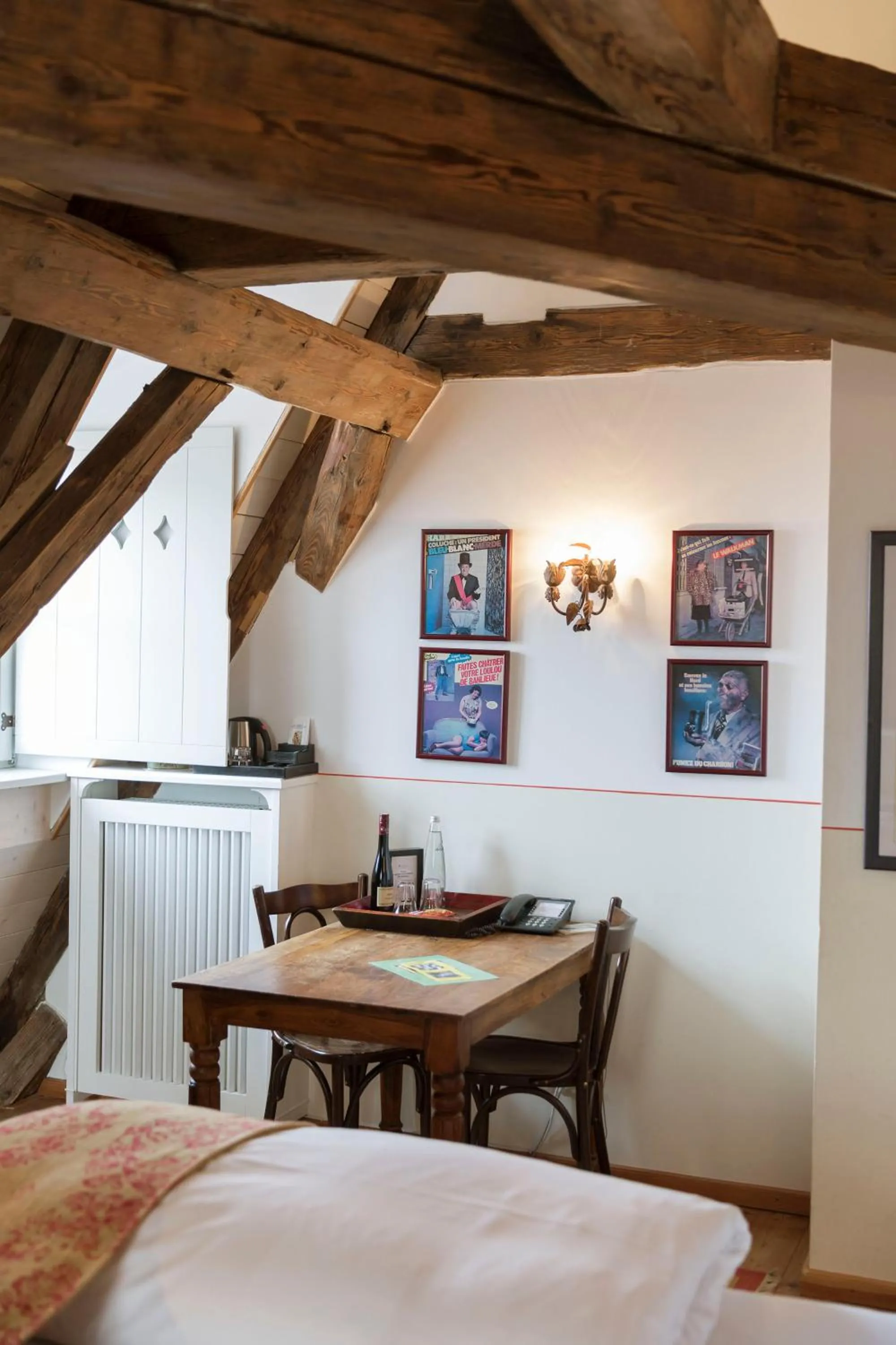 Bed in Hotel Orphée - Großes Haus