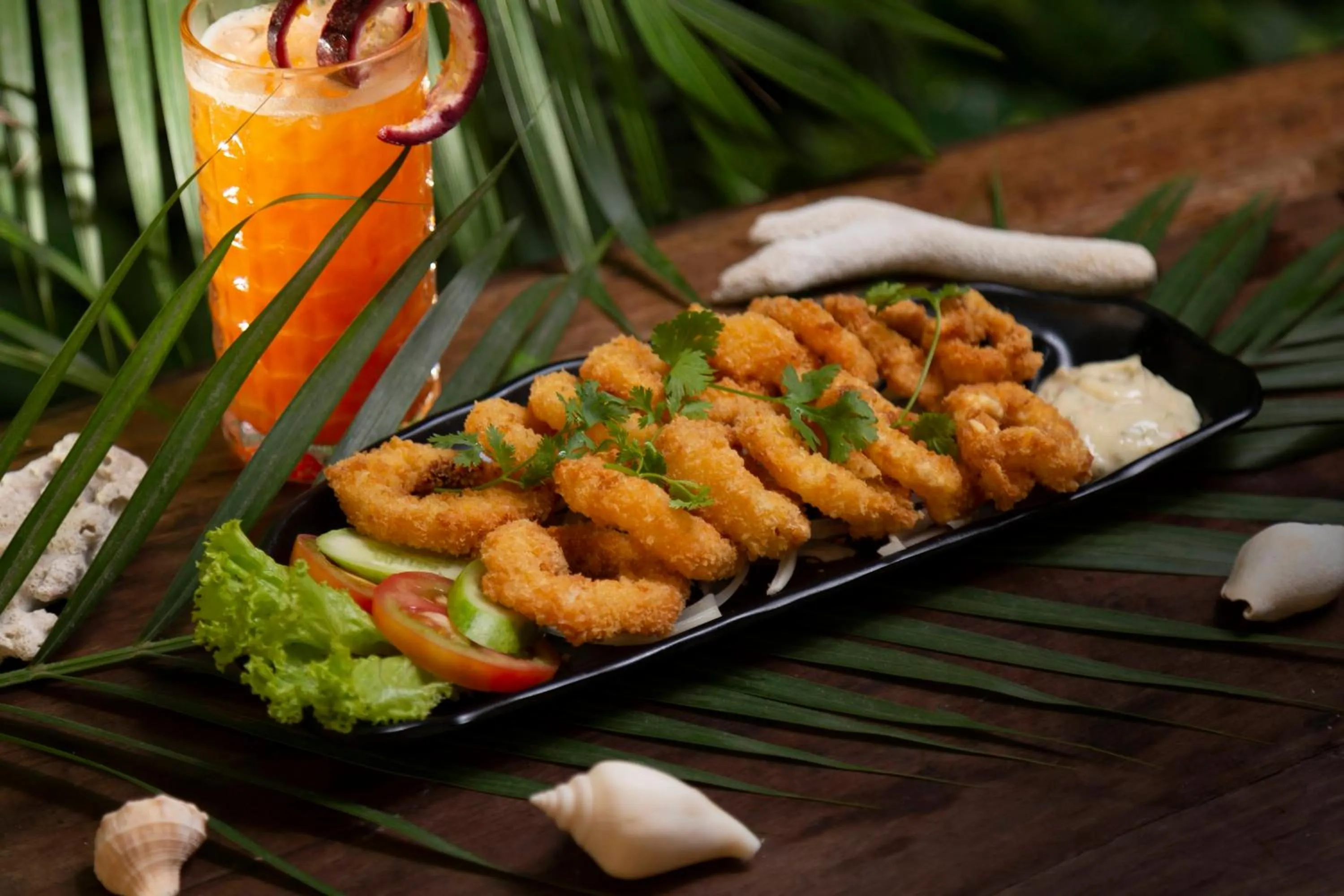 Food and drinks in Eden Beach Resort by EHM