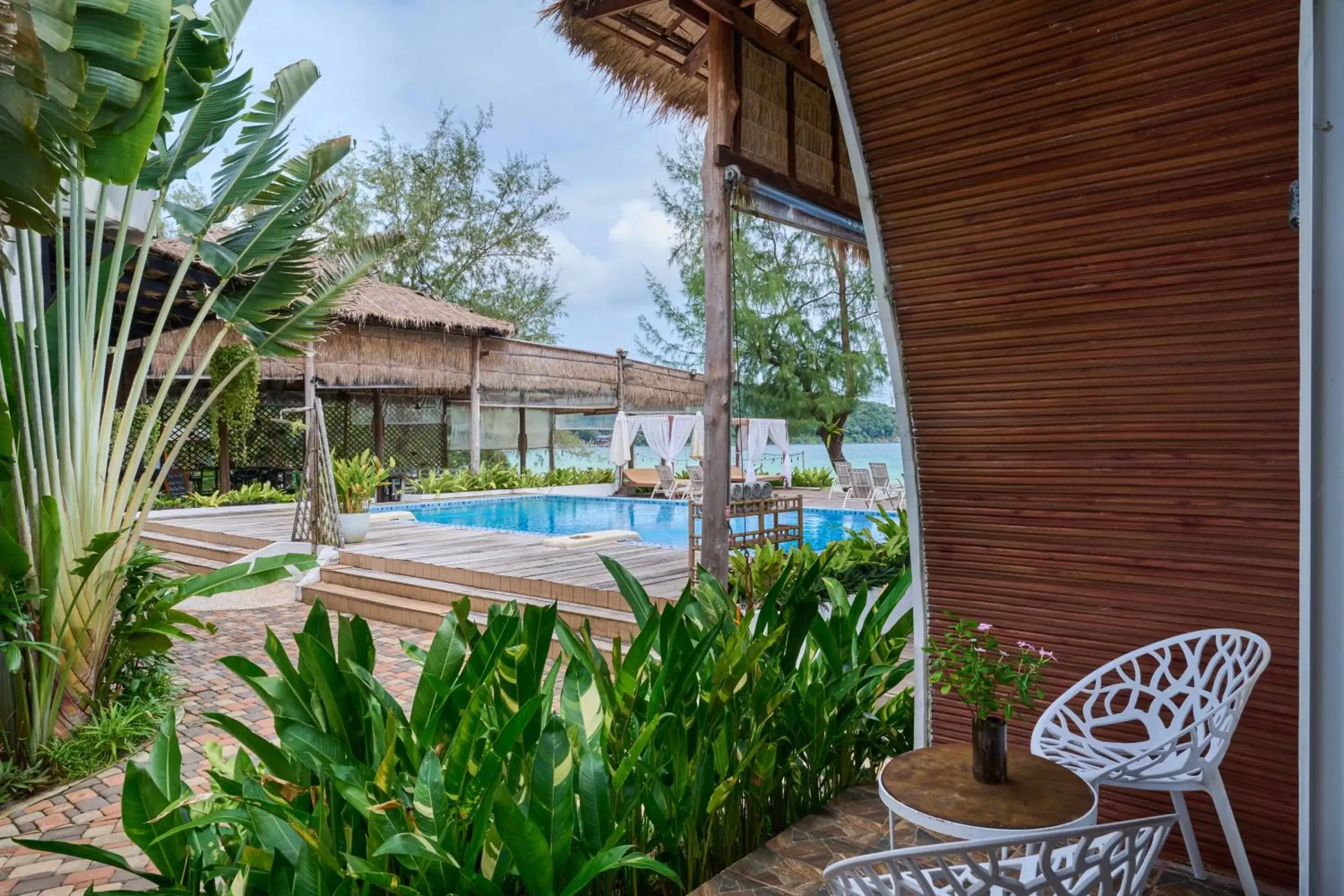 Bungalow Double Pool Access in Eden Beach Resort By EHM Bungalow Double Pool Access in Eden Beach Resort By EHM