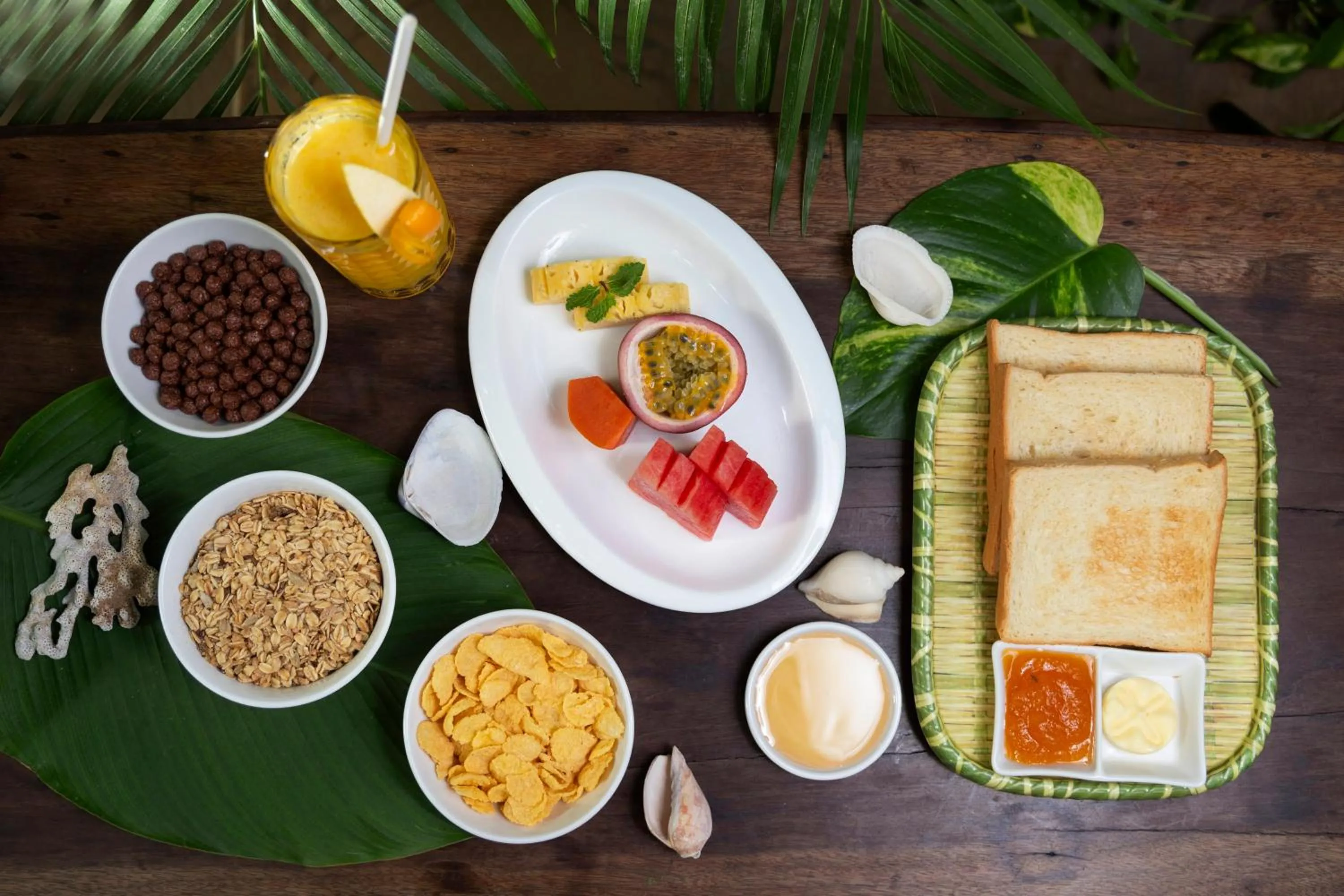 Breakfast in Eden Beach Resort by EHM