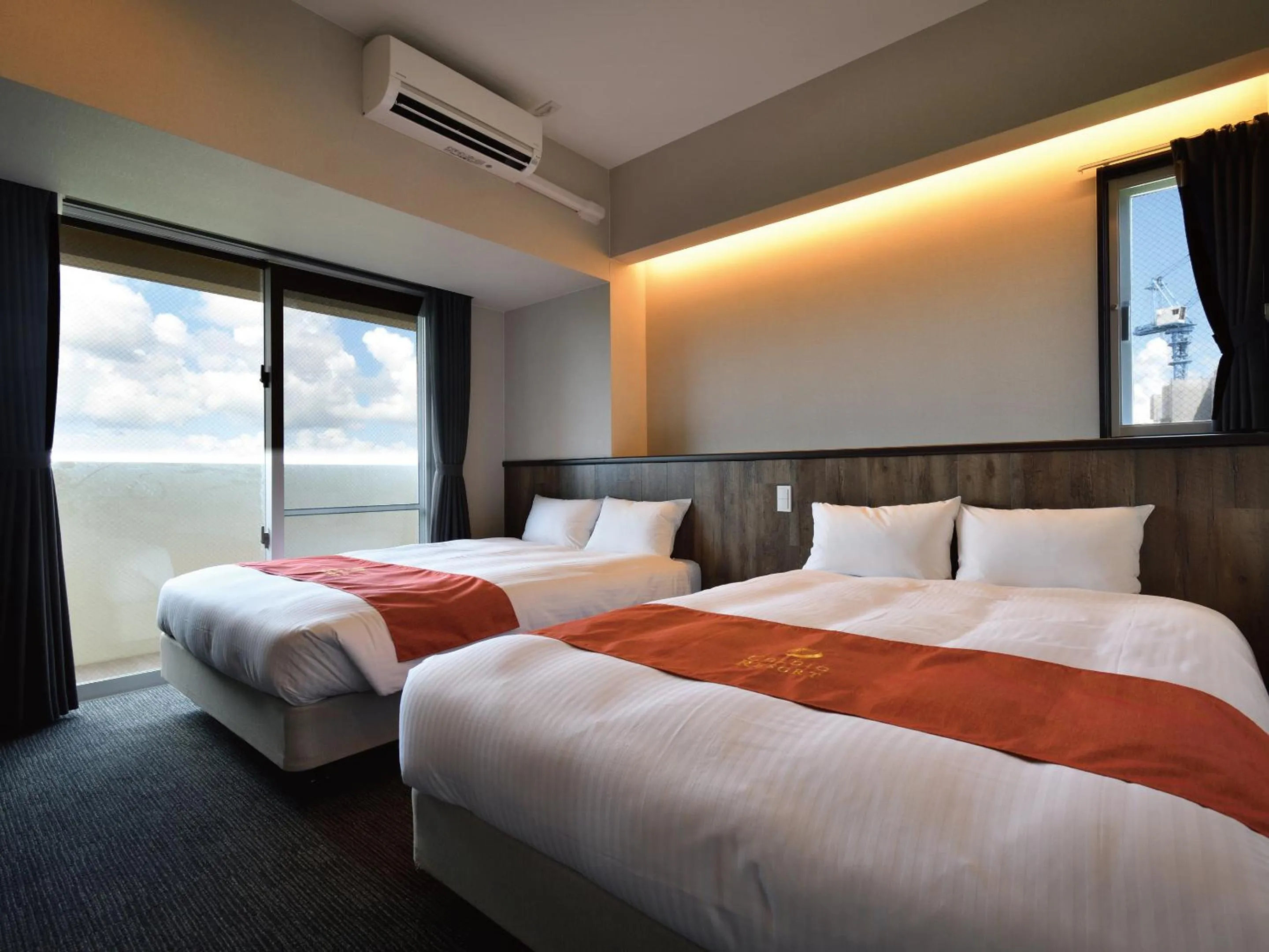 Bedroom, Bed in Family Condo Chatan Hills by Coldio Premium