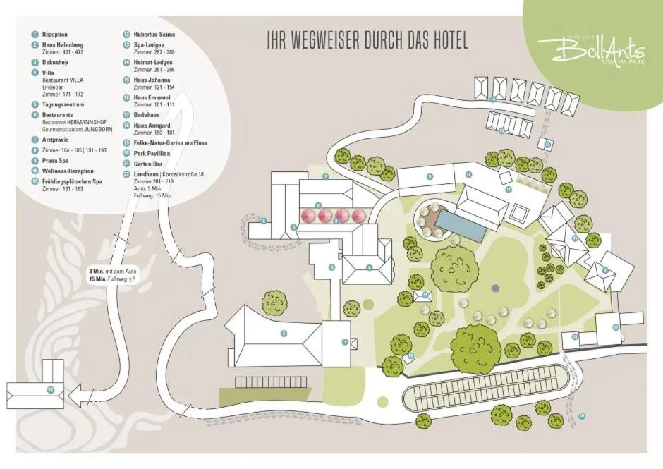 Property building in Bollants SPA im Park, Autograph Collection