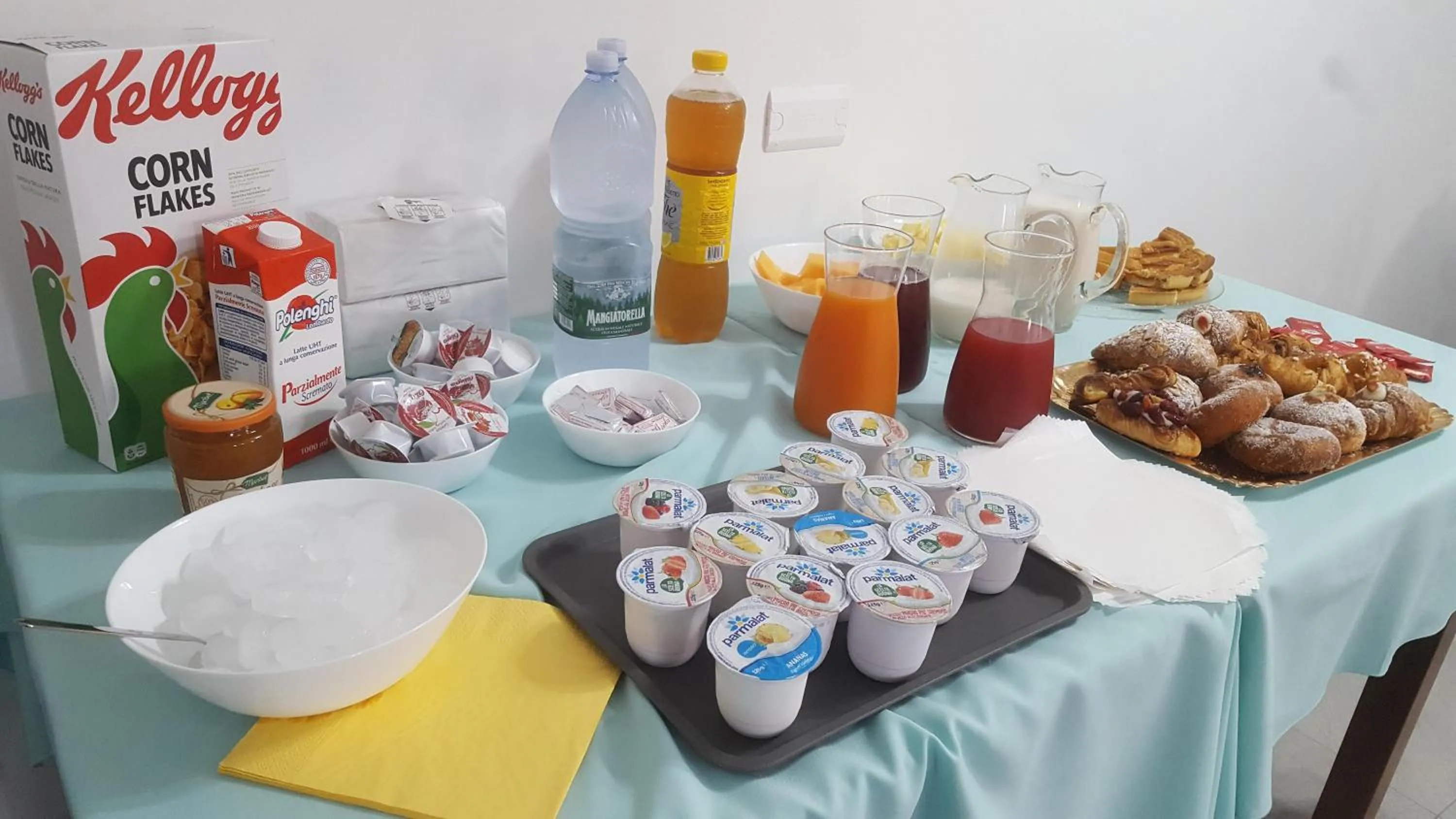 Food and drinks in Idilliaco inn