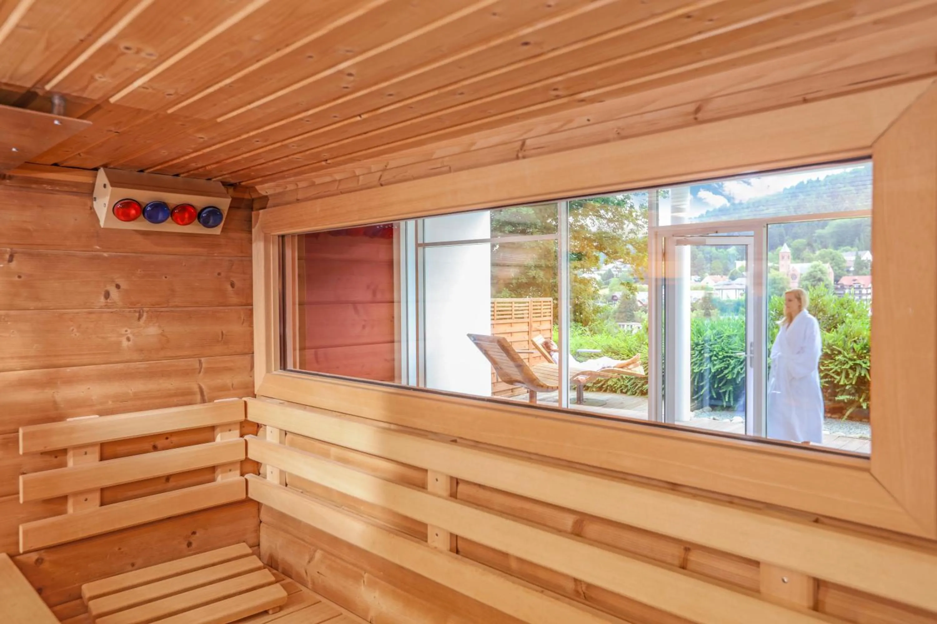 Sauna in Schwarzwald Panorama