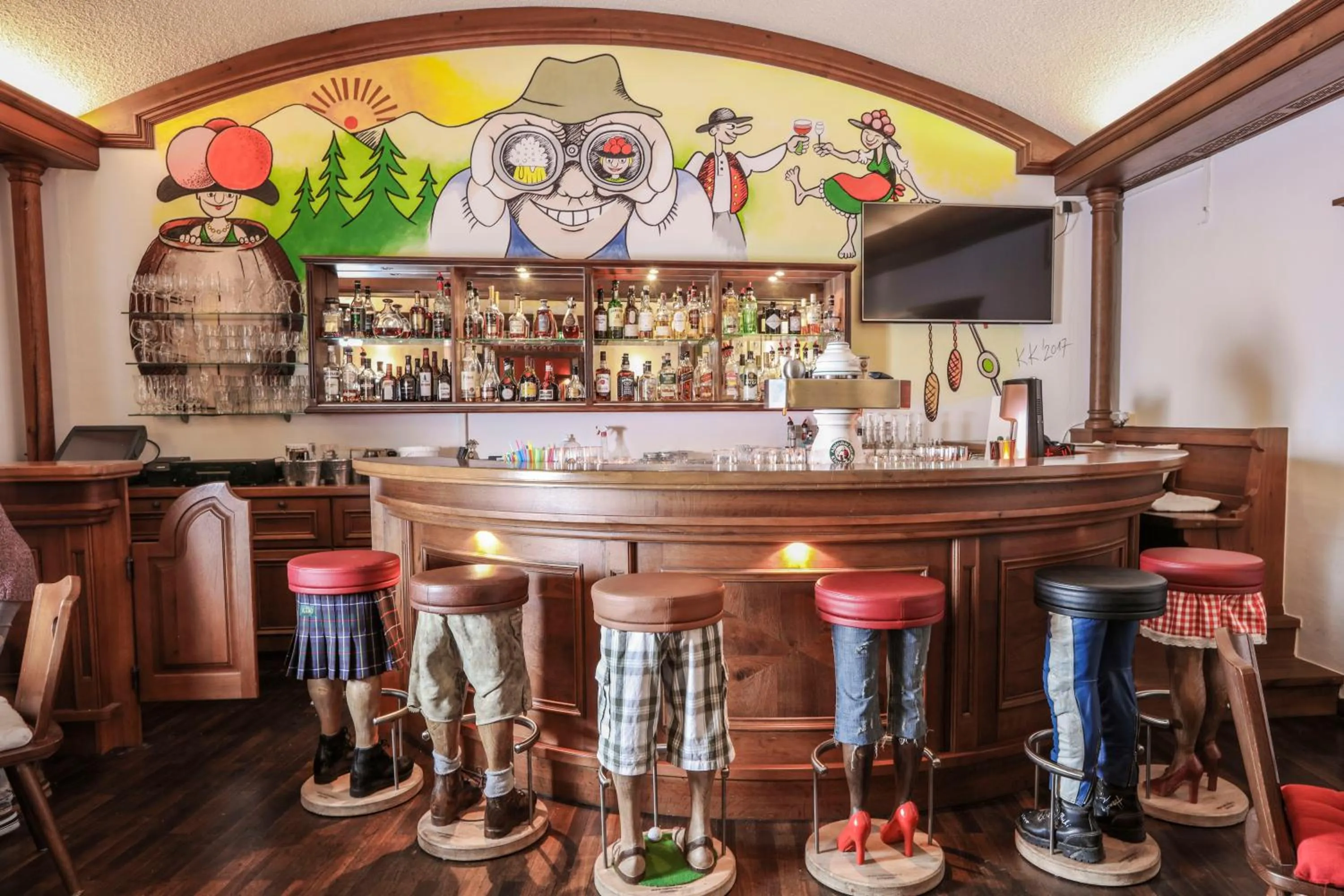 Lounge or bar in Schwarzwald Panorama