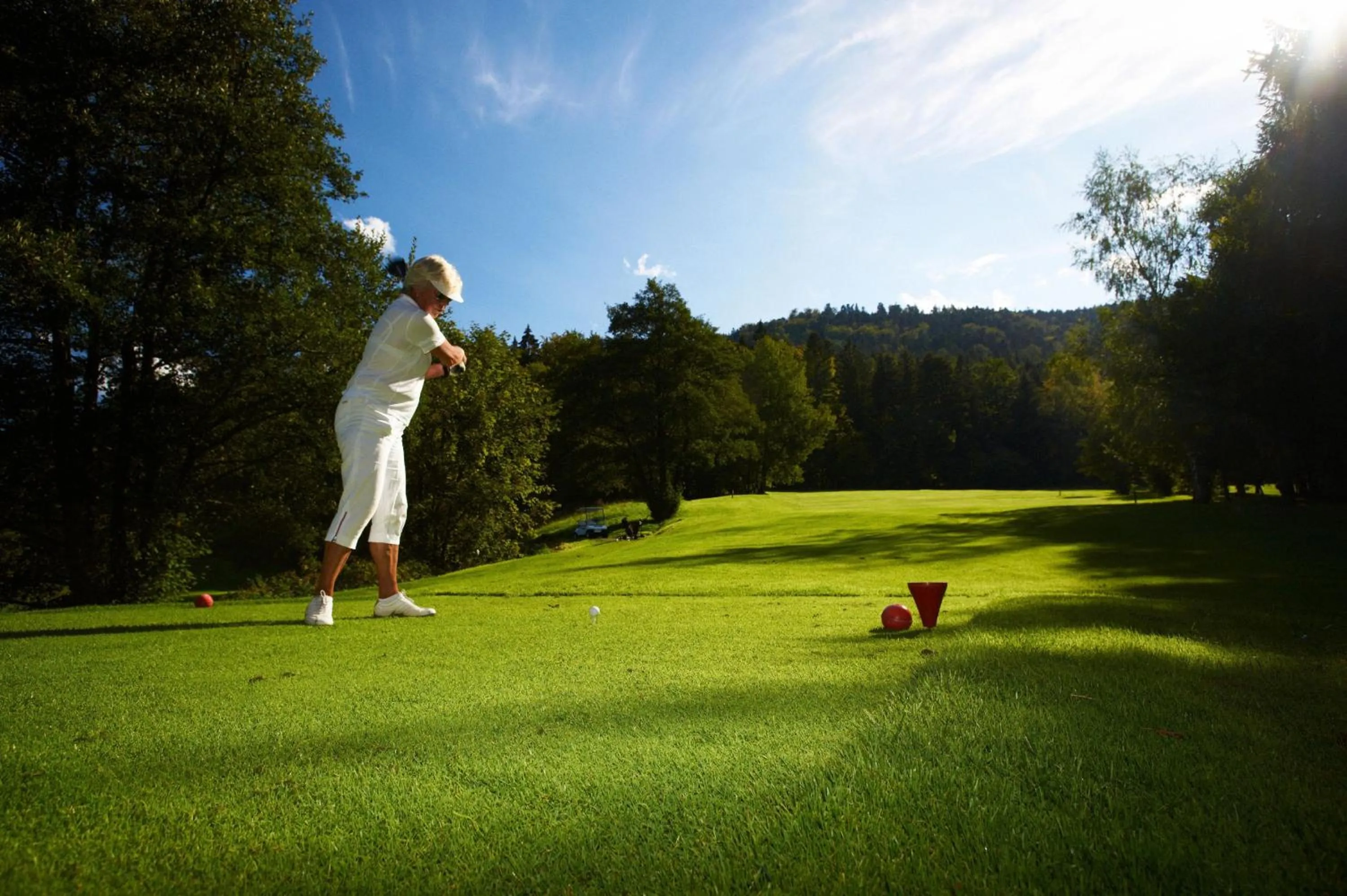 Golfcourse in Schwarzwald Panorama