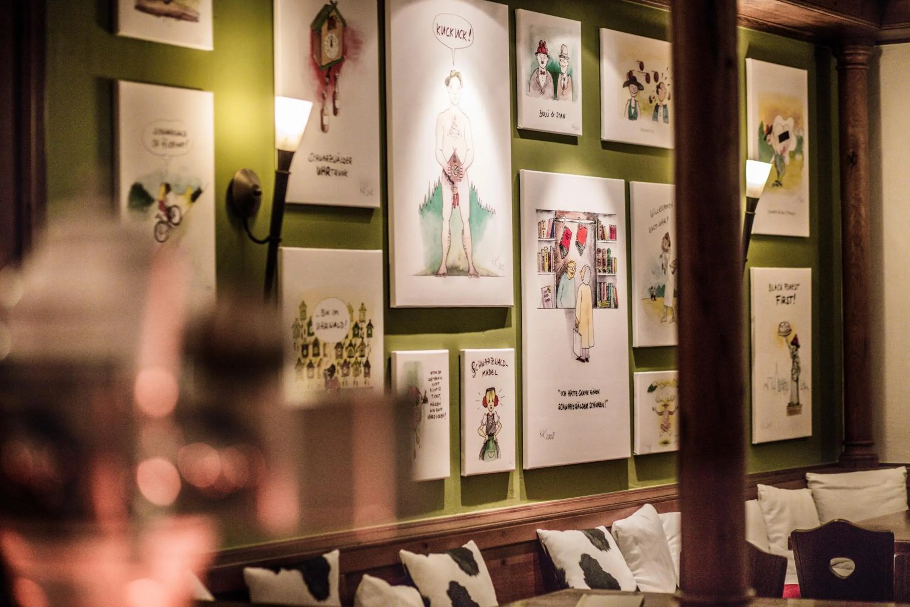 Lounge or bar in Schwarzwald Panorama