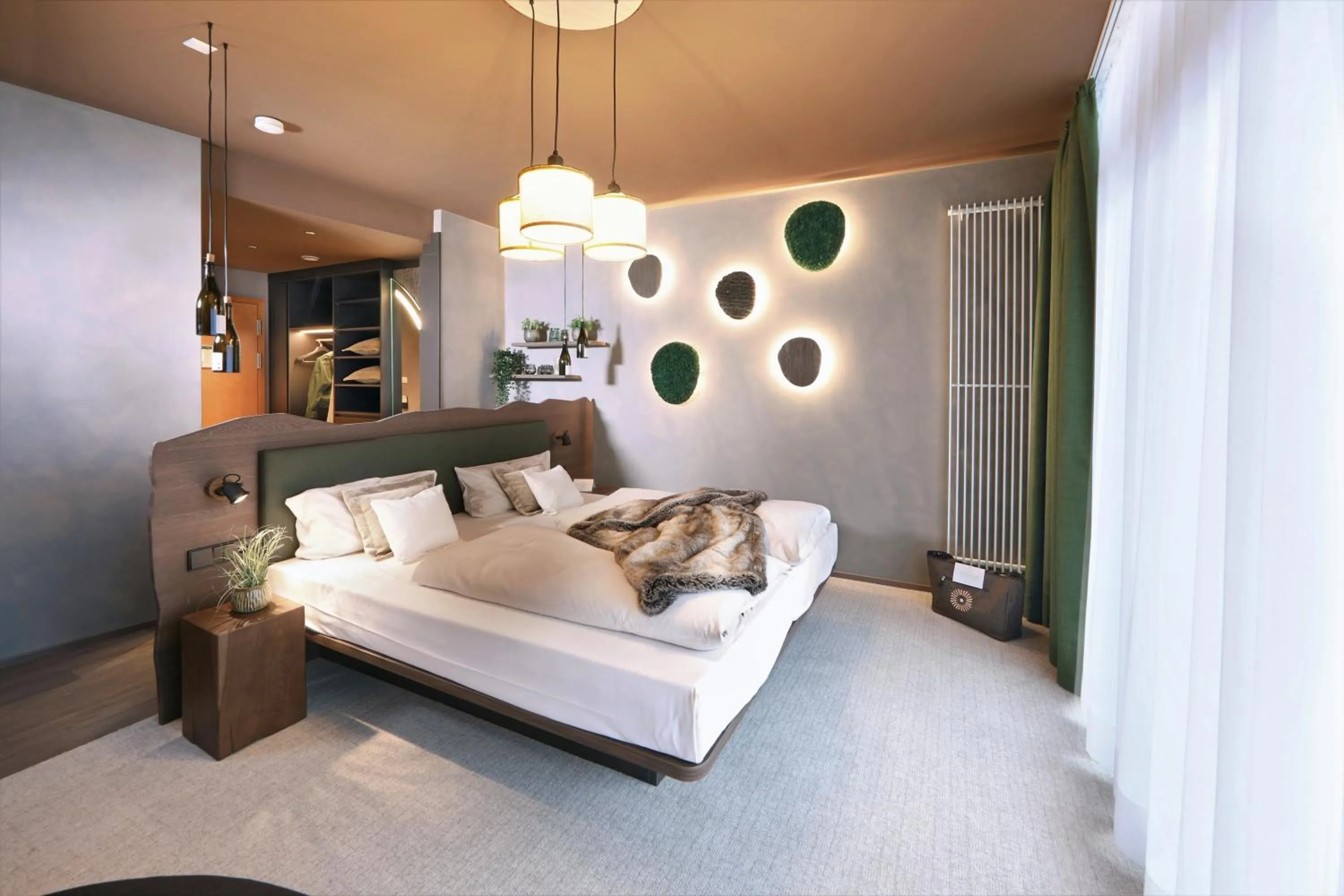 Bed in Schwarzwald Panorama