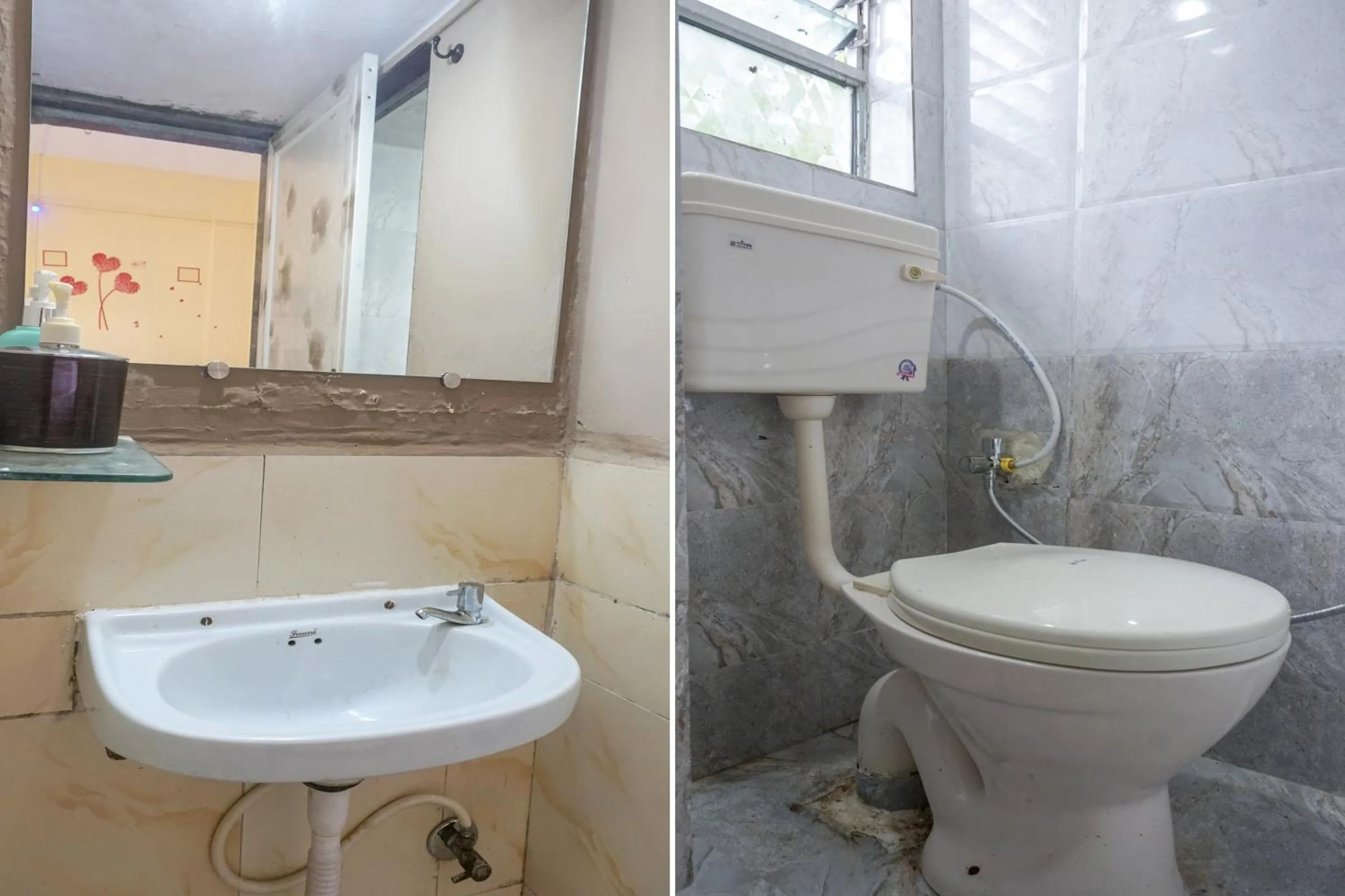 Bathroom in Hotel O R K Hotel