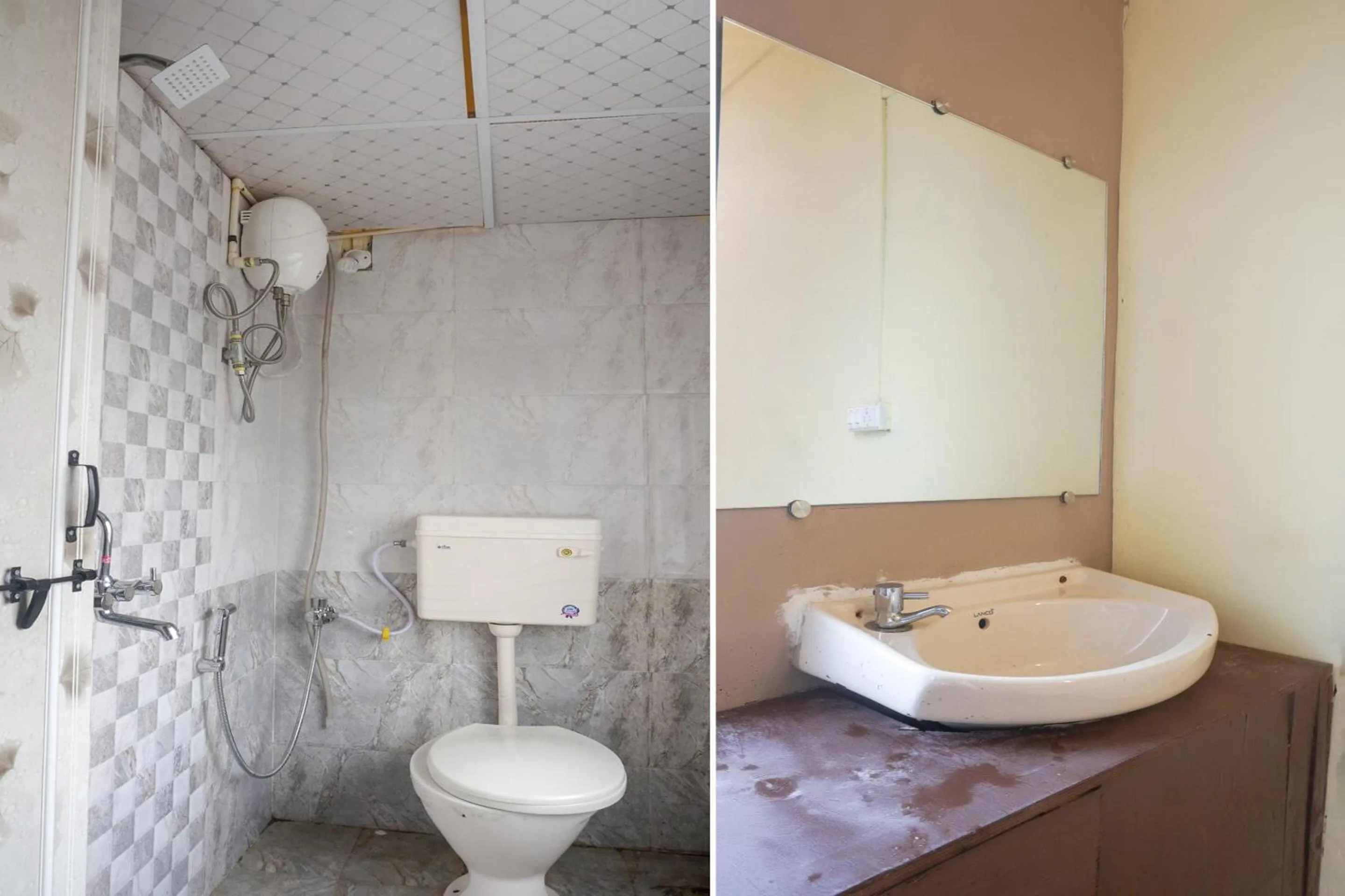 Bathroom in Hotel O R K Hotel