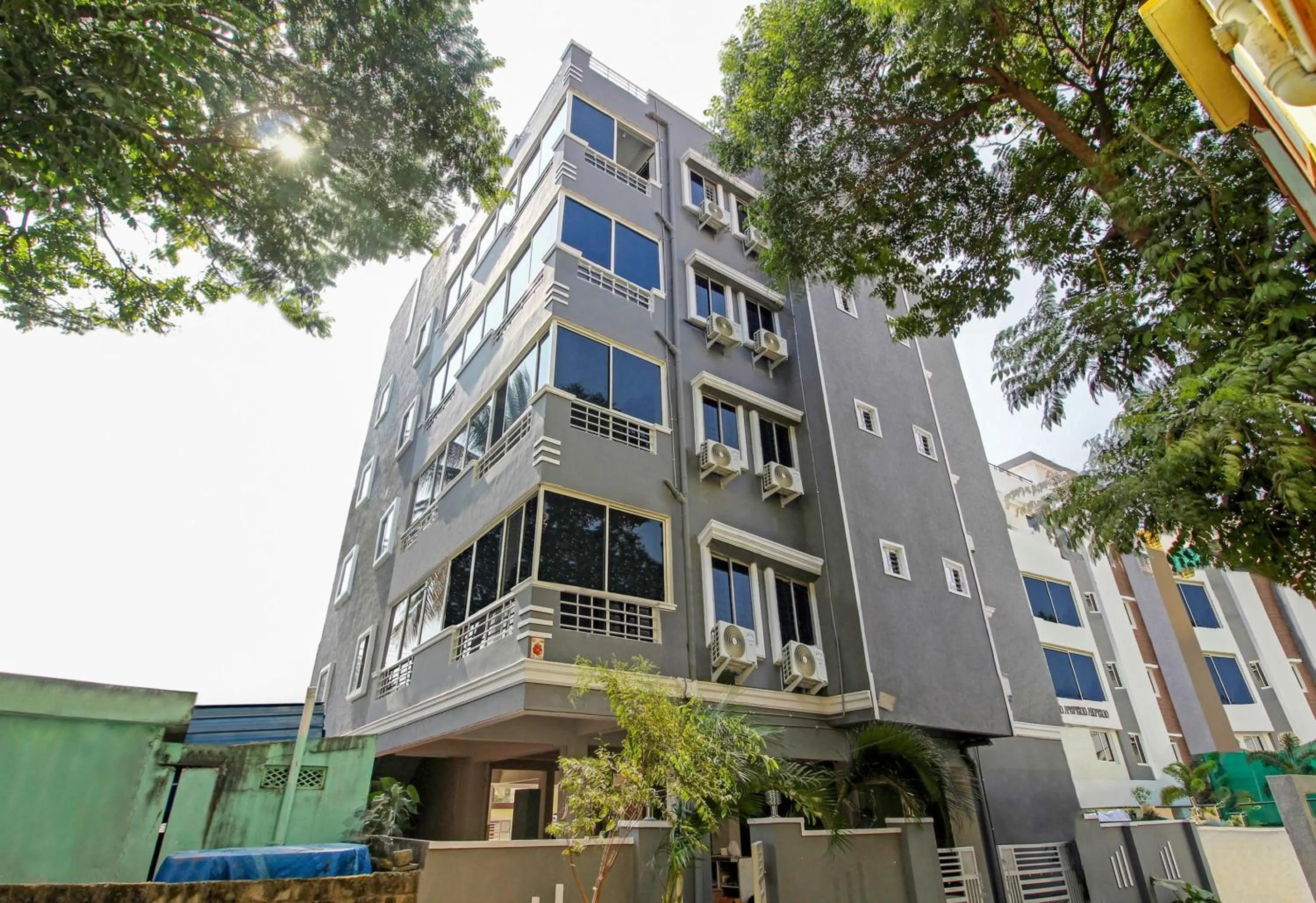 Facade/entrance in Collection O Vennela Residency