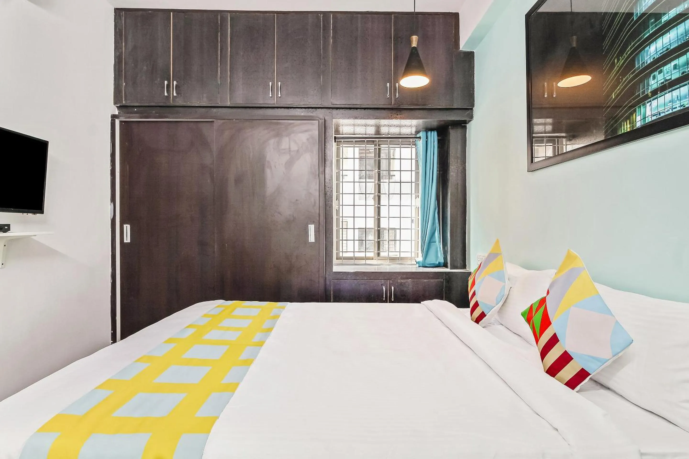 Bedroom, Bed in Collection O Vennela Residency