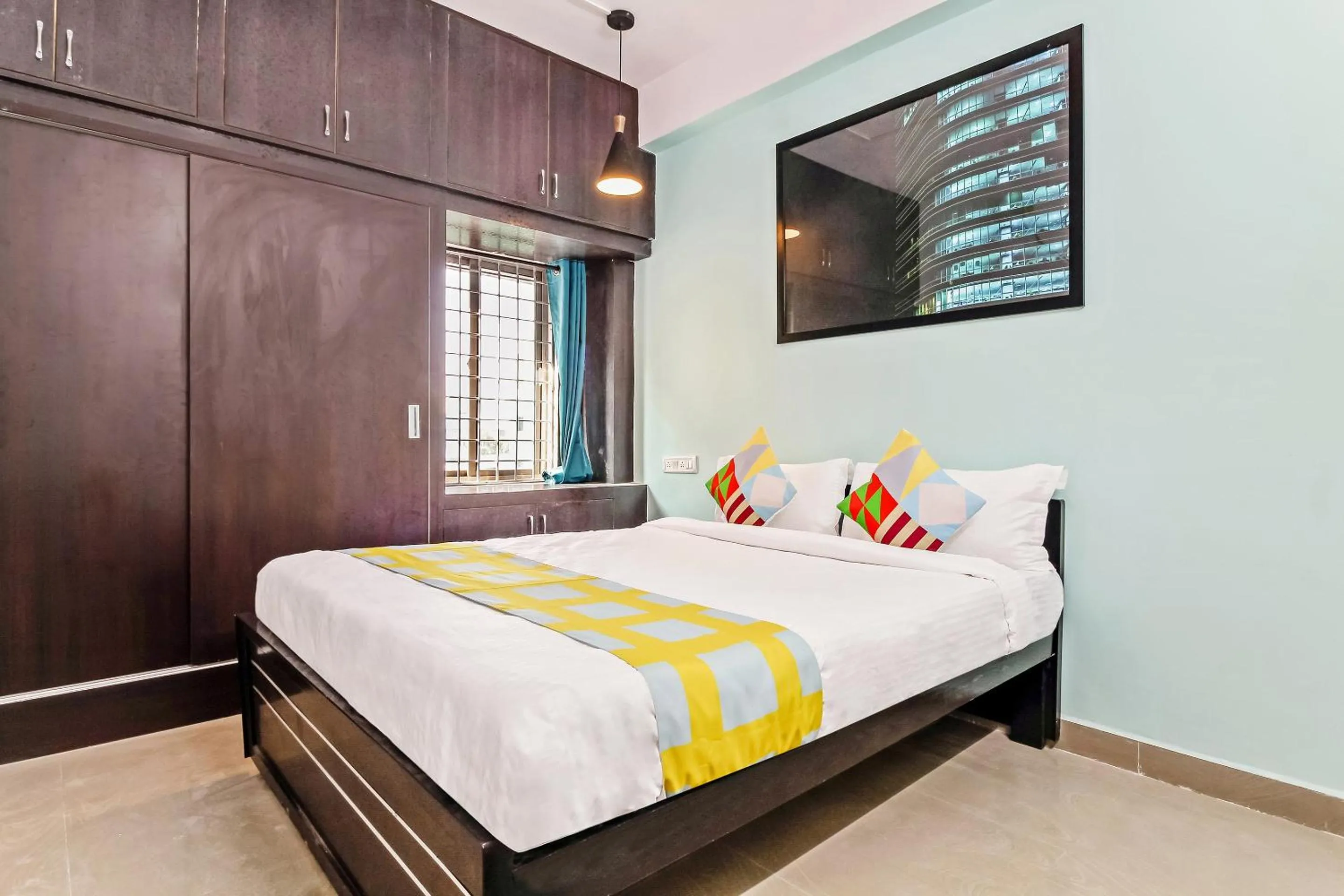 Bedroom, Bed in Collection O Vennela Residency
