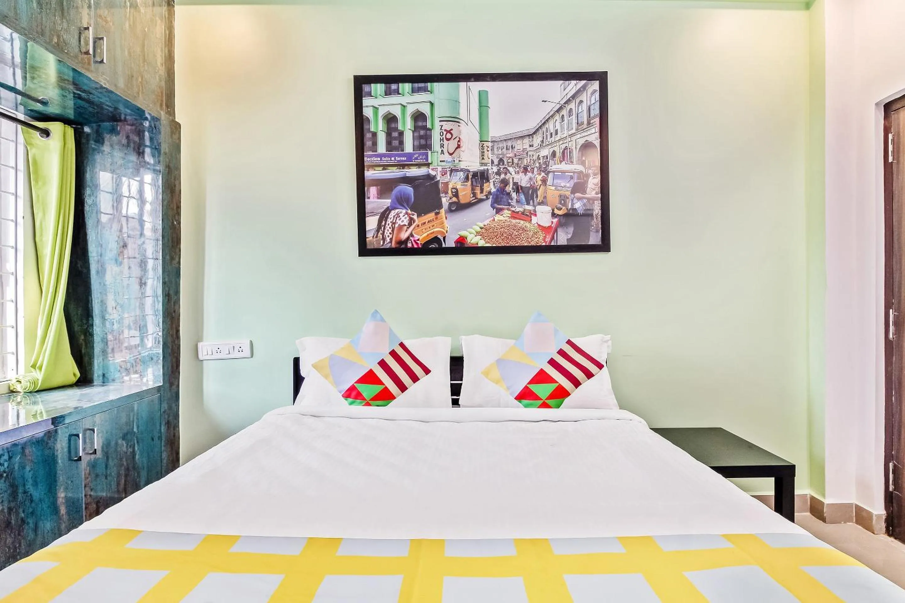 Bedroom, Bed in Collection O Vennela Residency