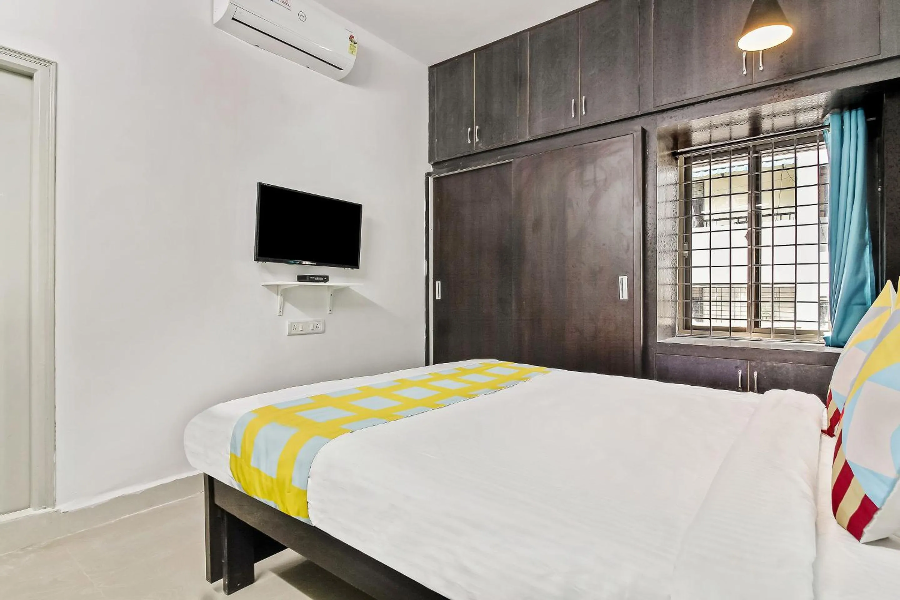 Bedroom, Bed in Collection O Vennela Residency