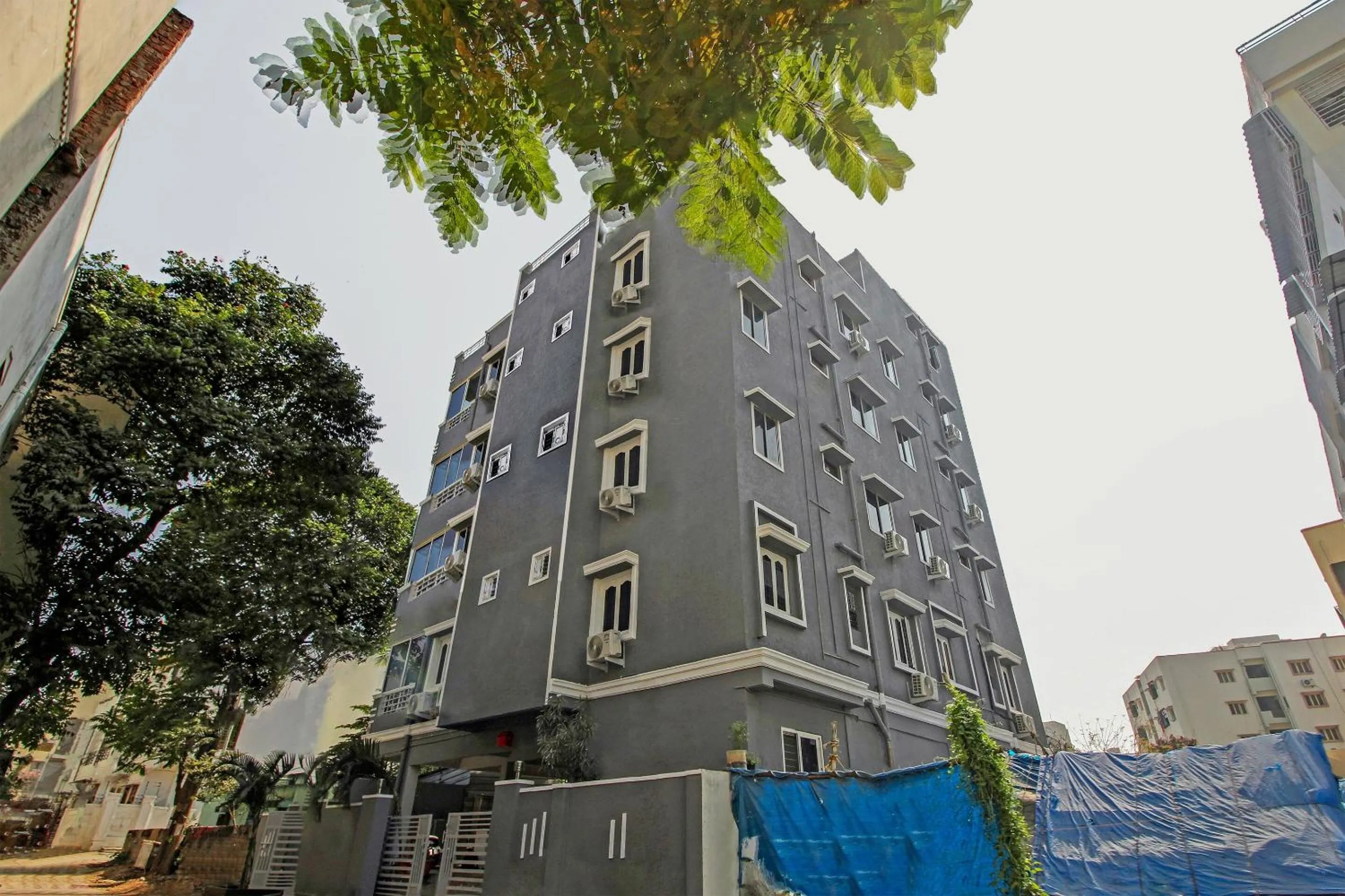 Facade/entrance in Collection O Vennela Residency