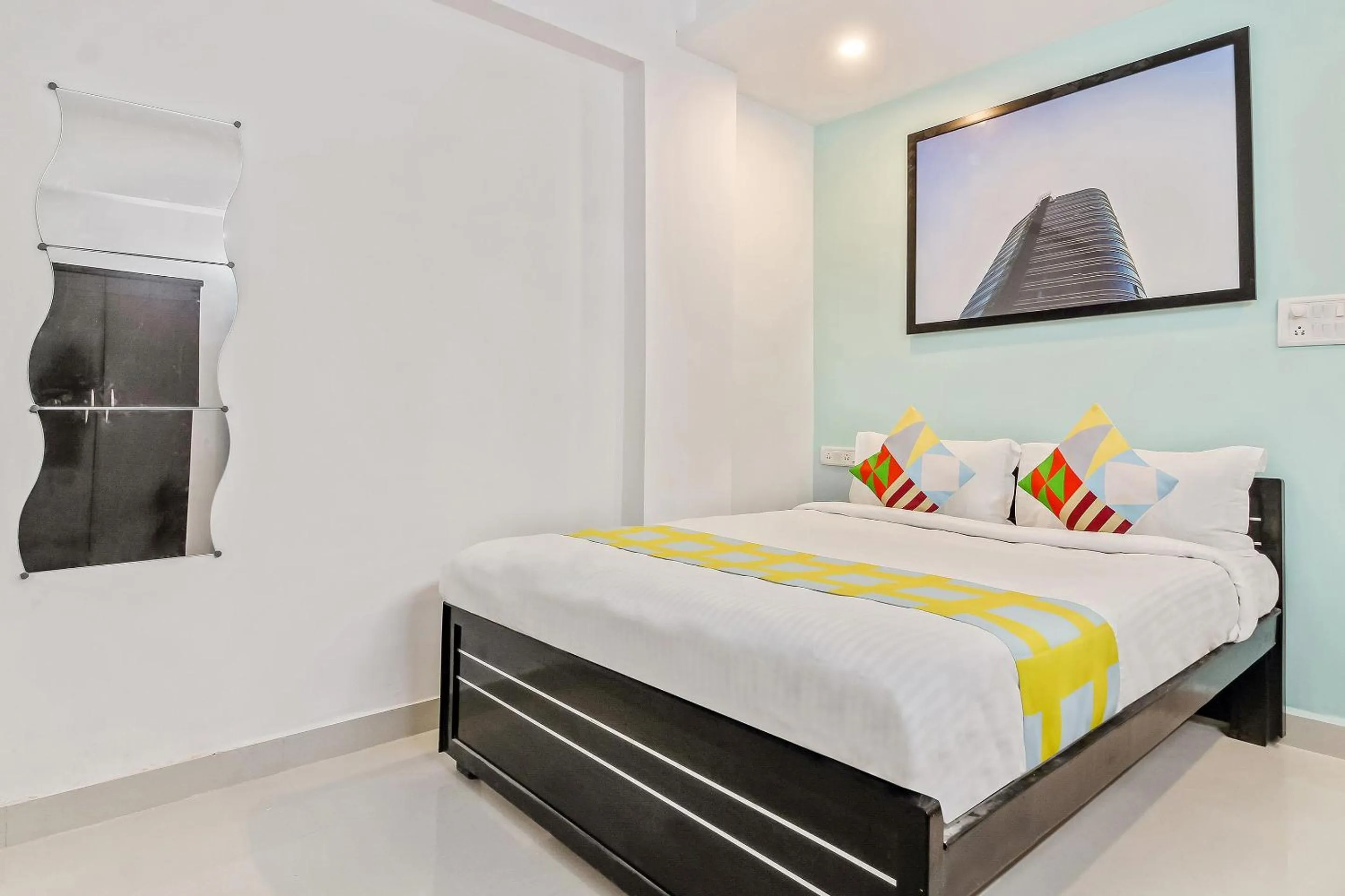 Bedroom, Bed in Collection O Vennela Residency