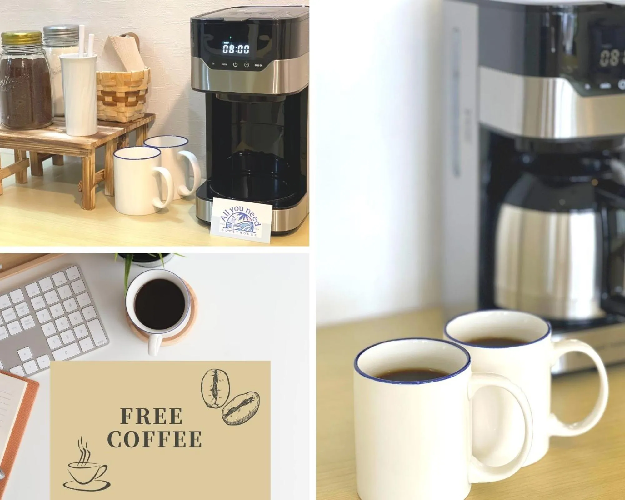 Communal lounge/ TV room in Guesthouse All you need - All rooms have an ocean view!