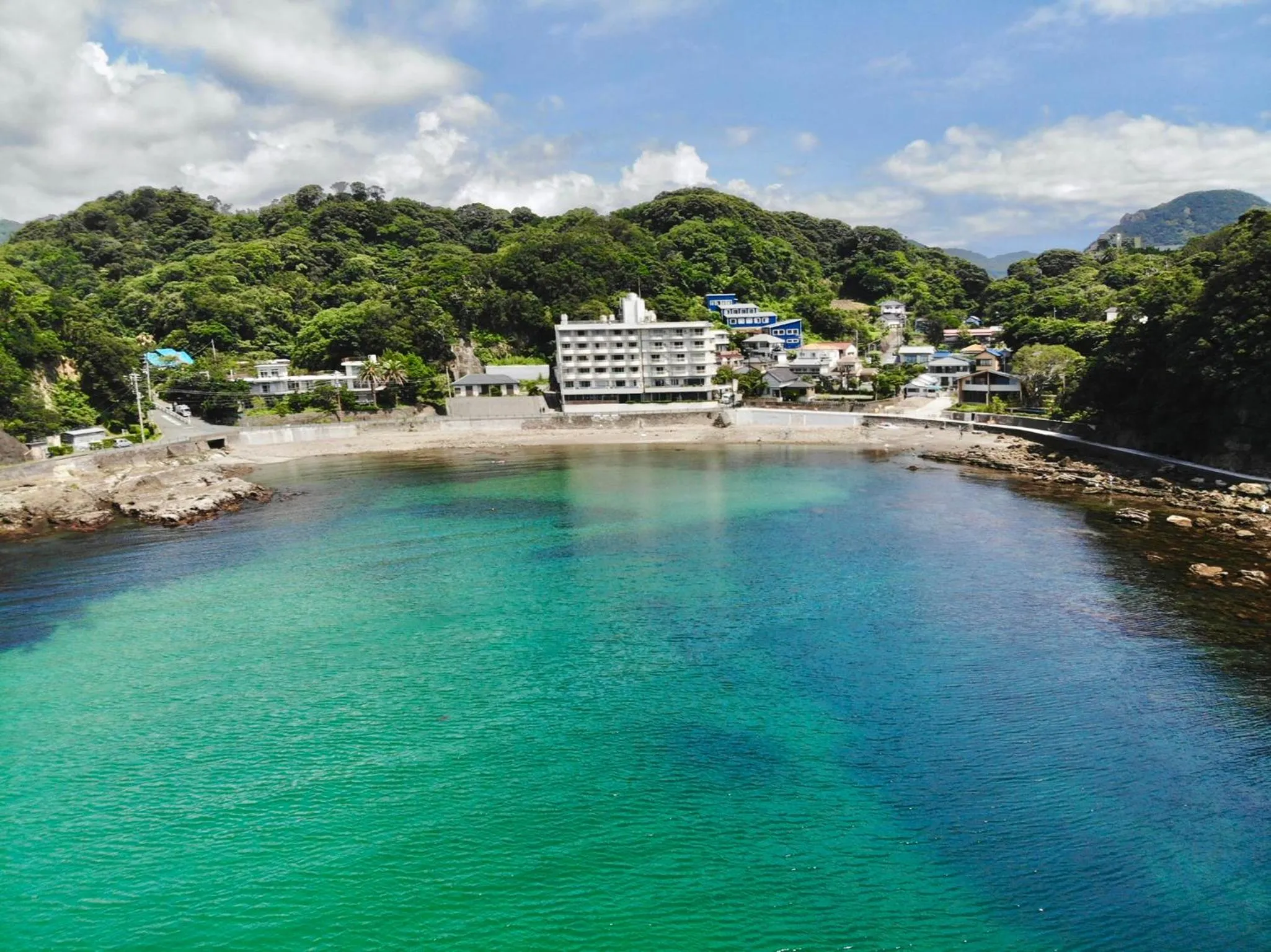 Natural landscape in Guesthouse All you need - All rooms have an ocean view!