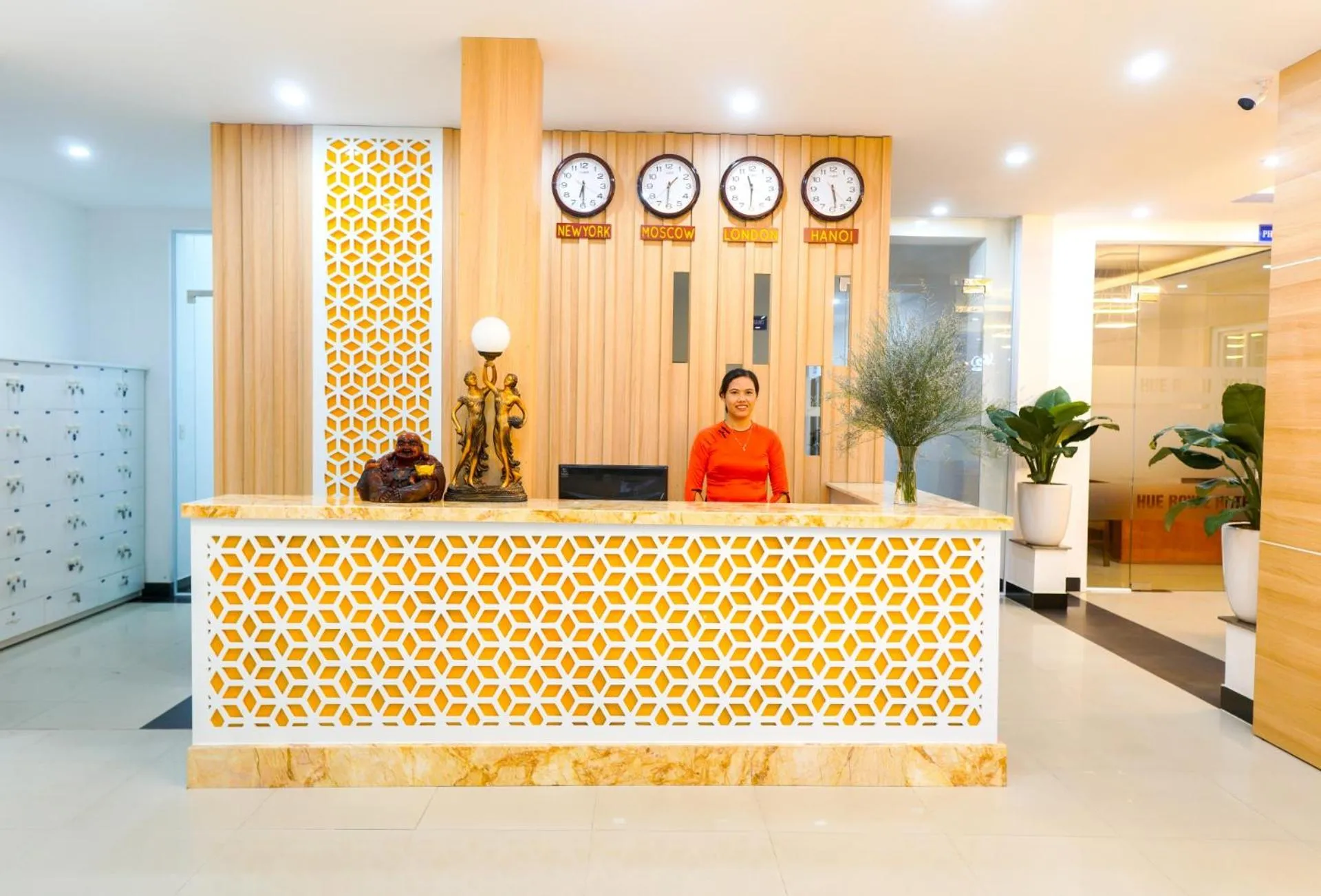 Staff in Hue Royal Hotel