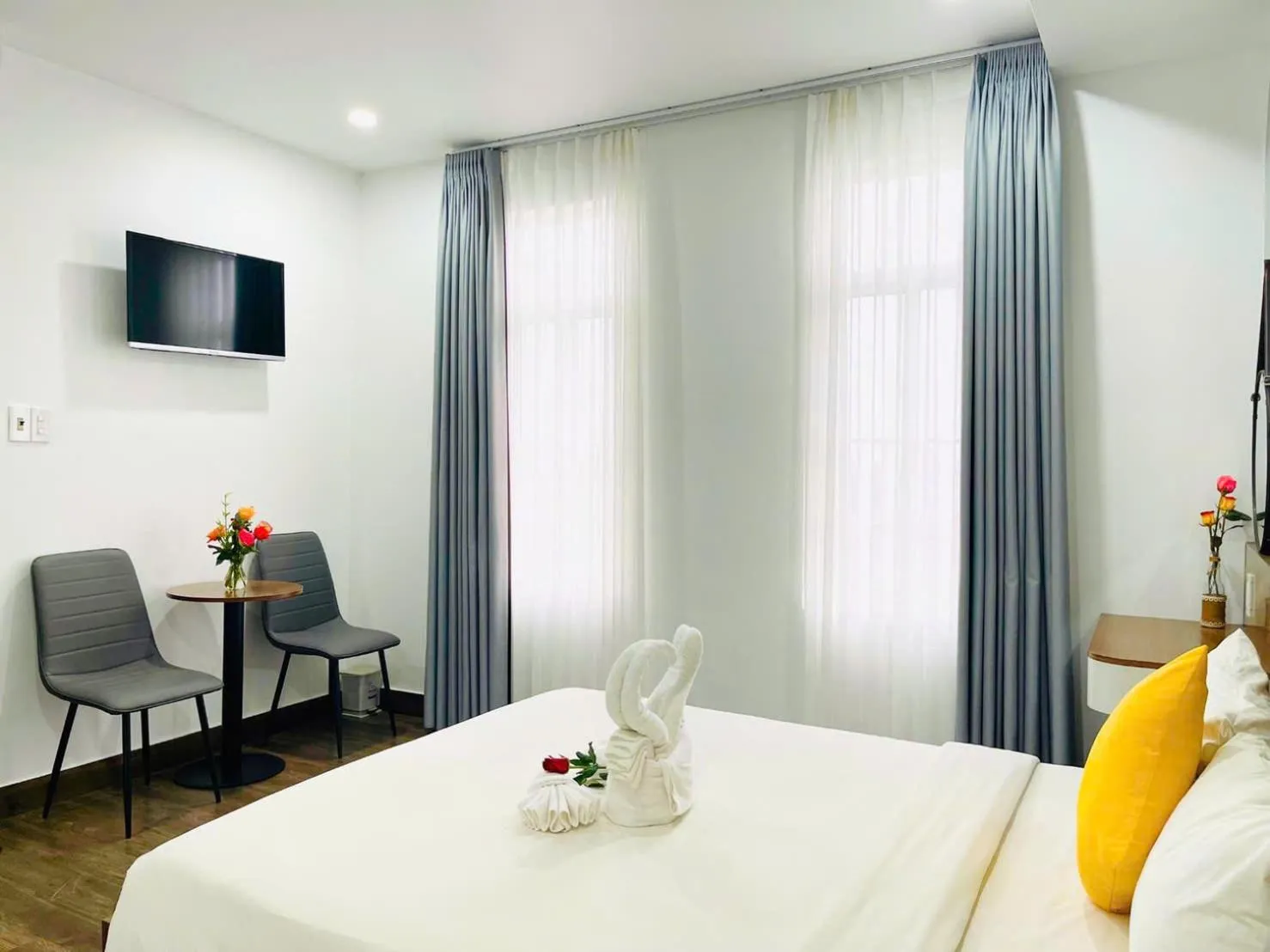 Bed in Hue Royal Hotel