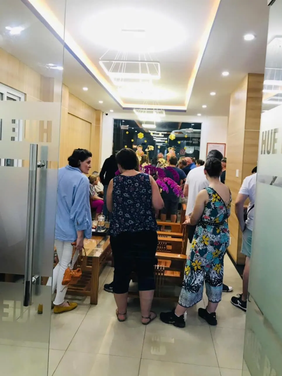 People in Hue Royal Hotel