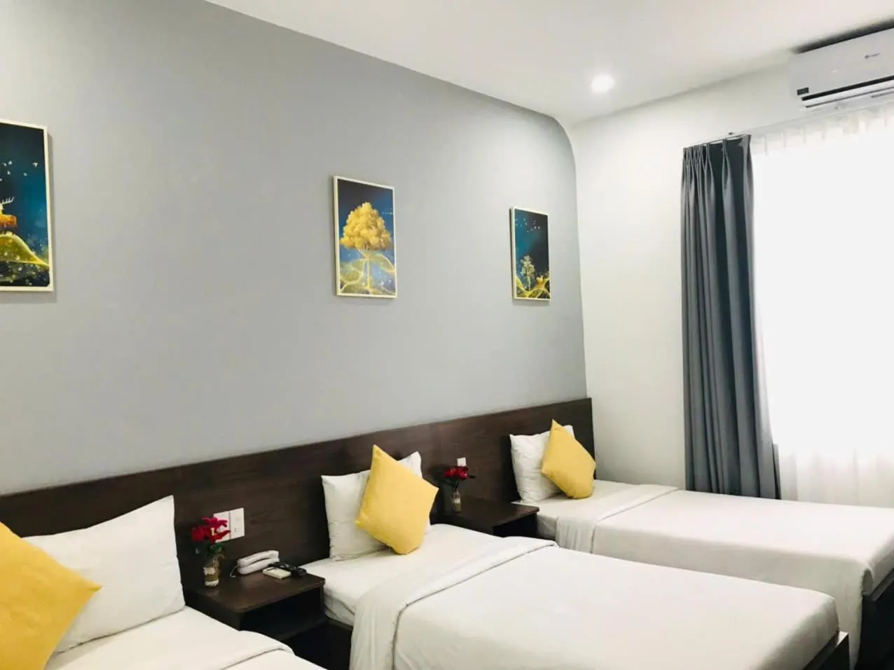 Bed in Hue Royal Hotel