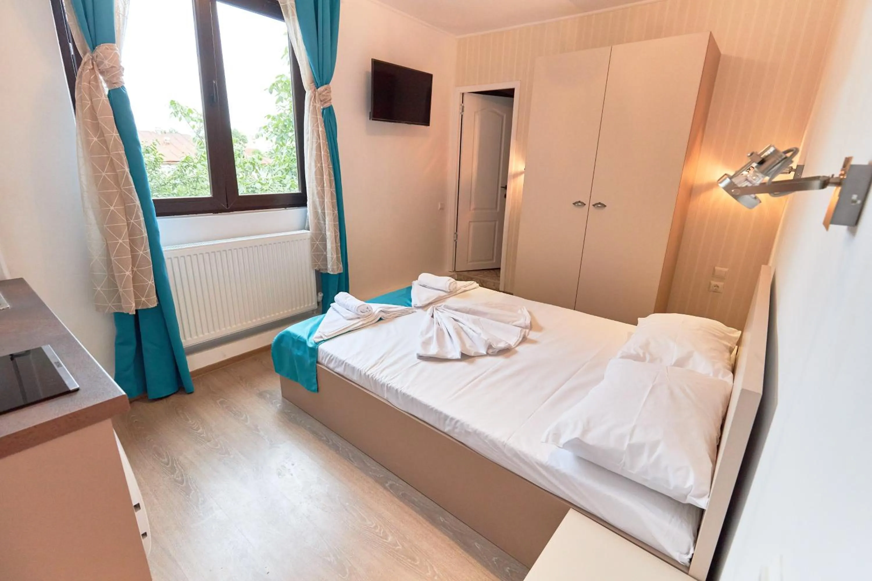 Bed in Stanford Aparthotel Gara de Nord