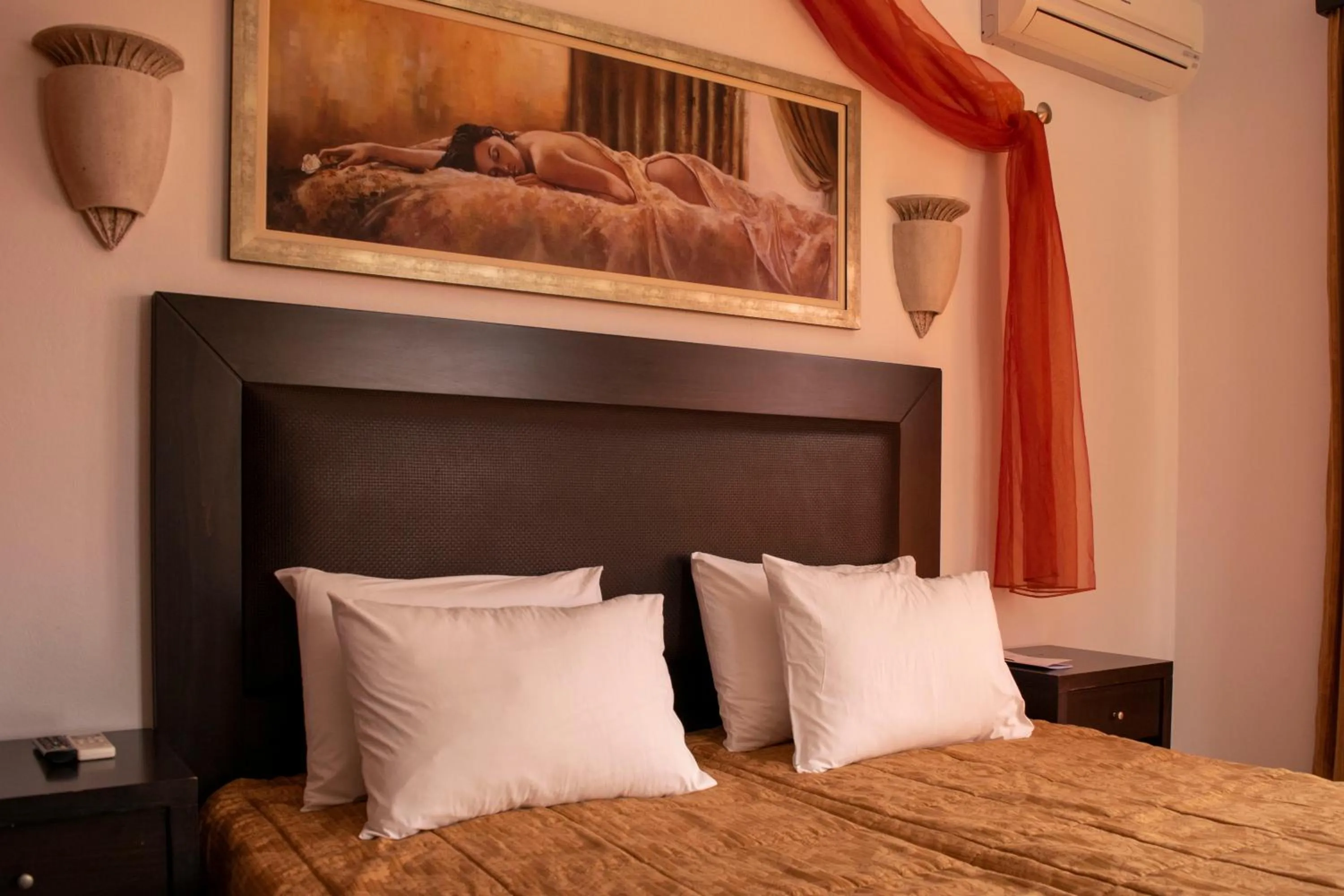 Bedroom in Giannoulaki Resort