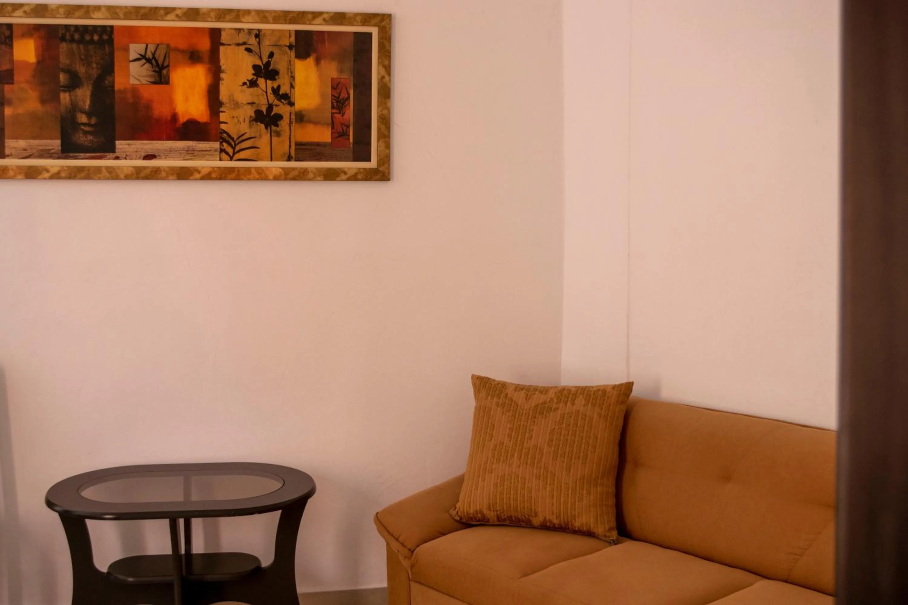 Seating area in Giannoulaki Resort