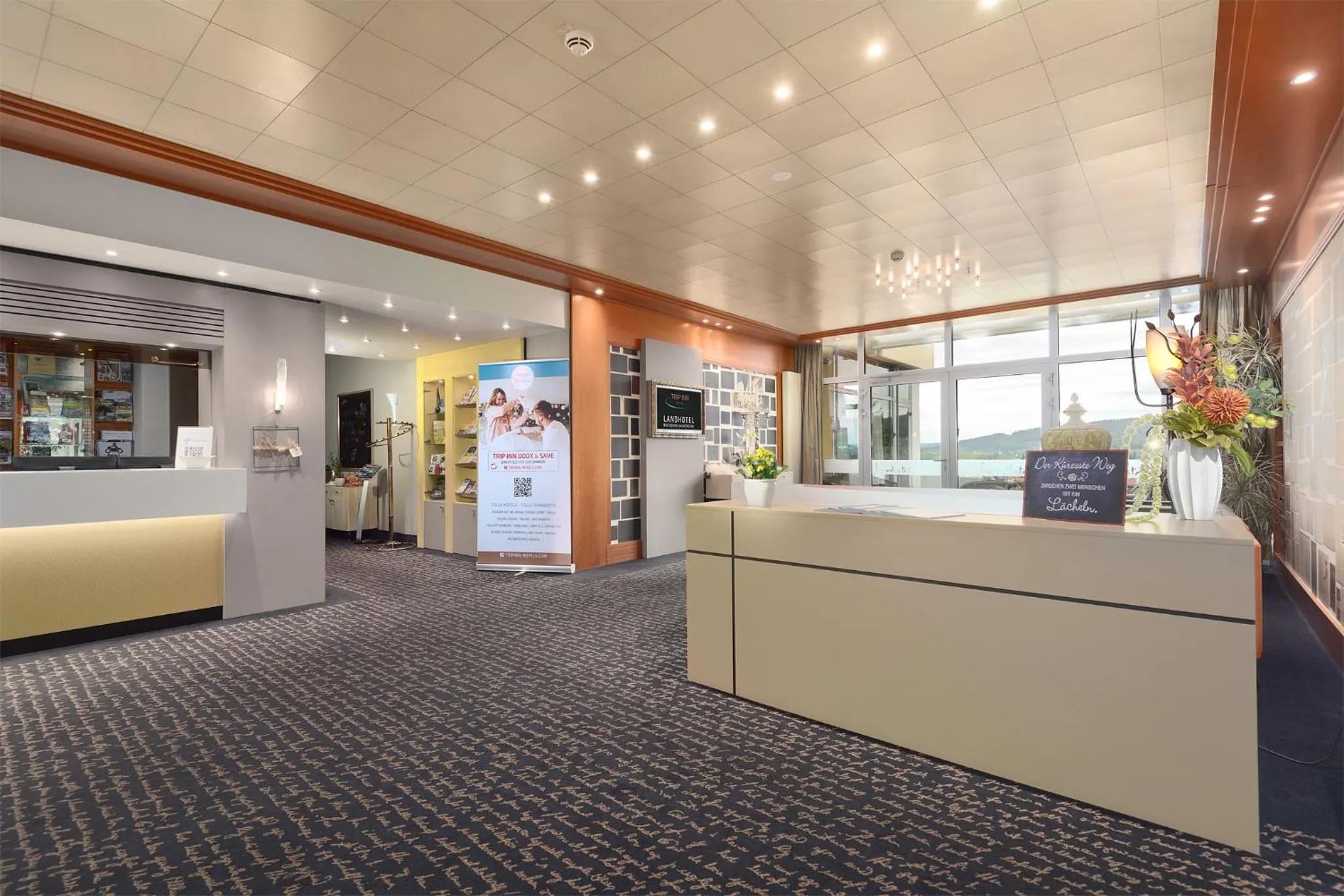 Lobby or reception in Trip Inn Landhotel Badsoden-Salmünster