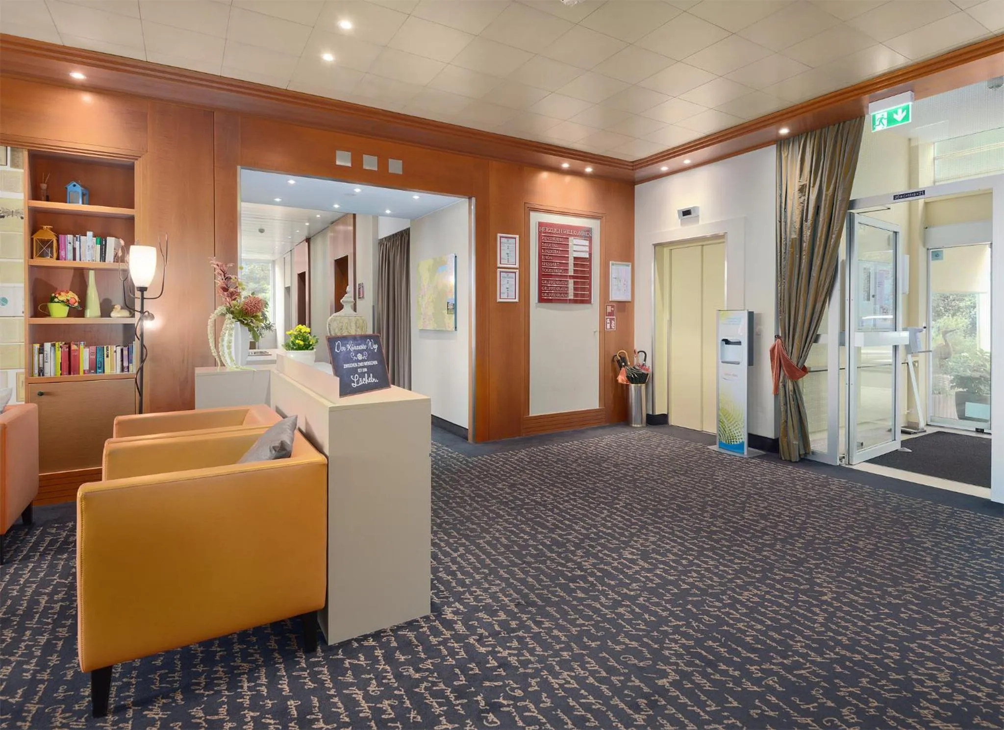 Lobby or reception in Trip Inn Landhotel Badsoden-Salmünster