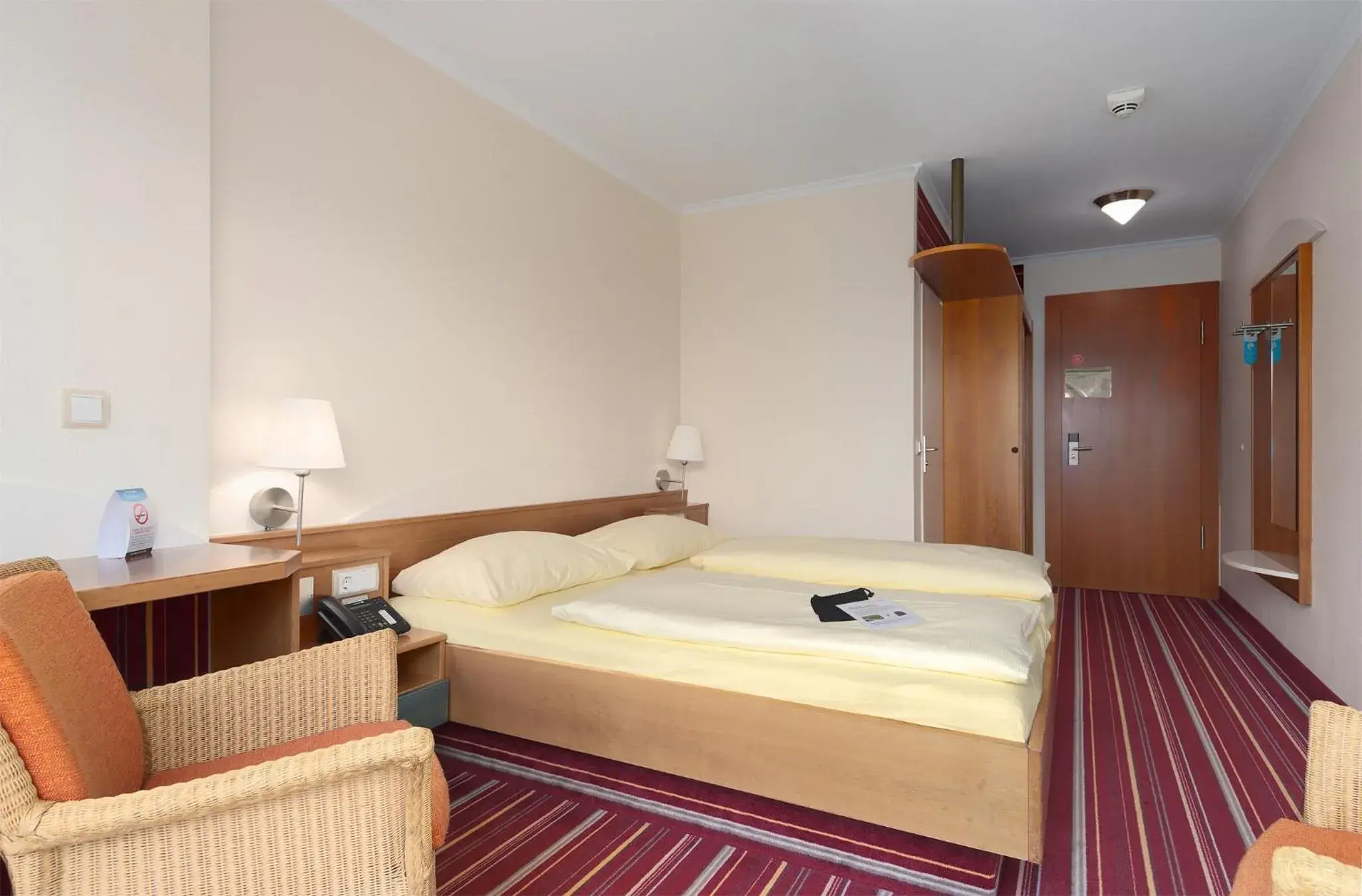 Standard Double Room with Valley View in Trip Inn Landhotel Badsoden-Salmünster Standard Double Room with Valley View in Trip Inn Landhotel Badsoden-Salmünster