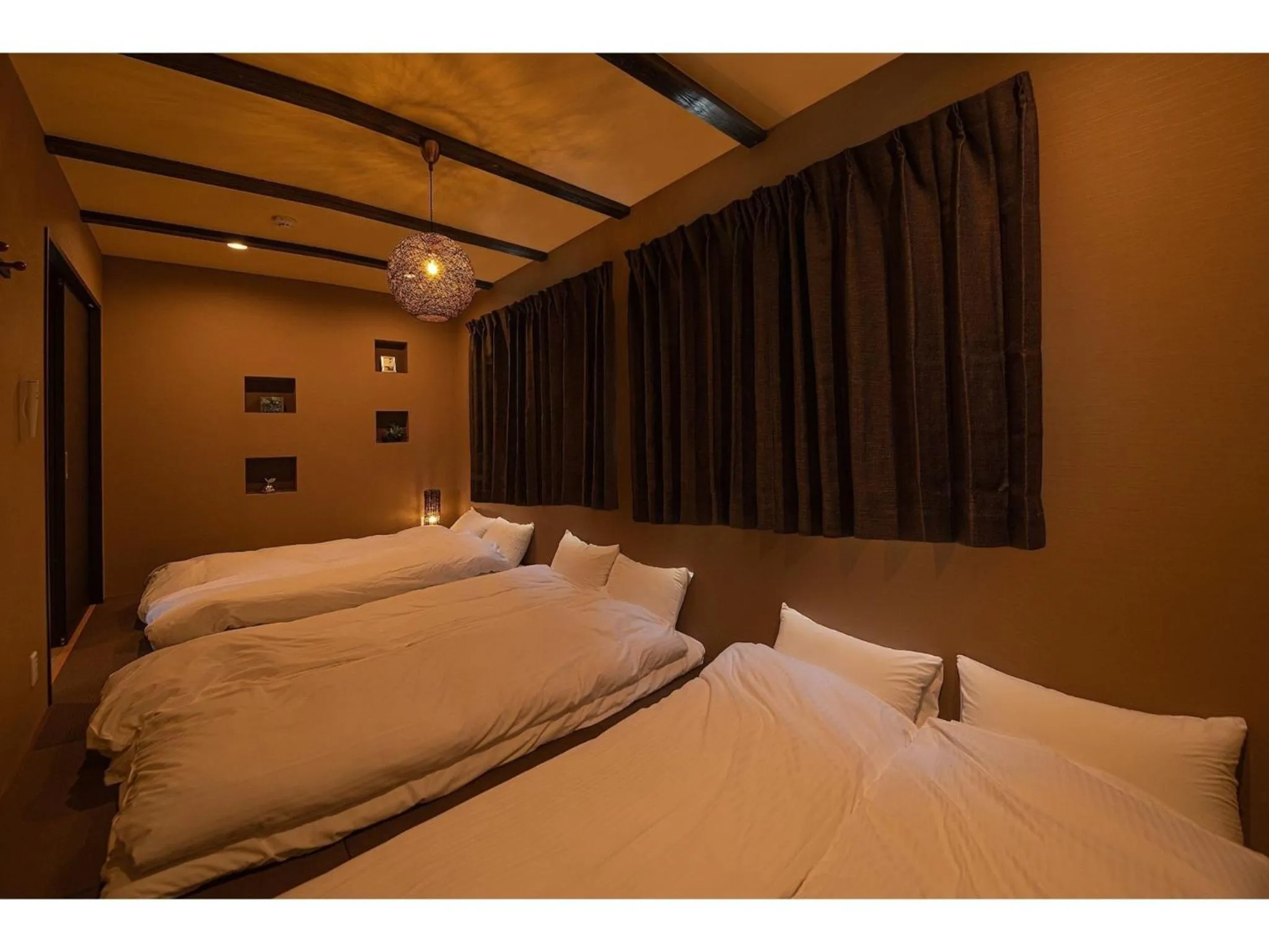 Bed in YUHUROTEN TOKI NO MANIMANI - Vacation STAY 87025