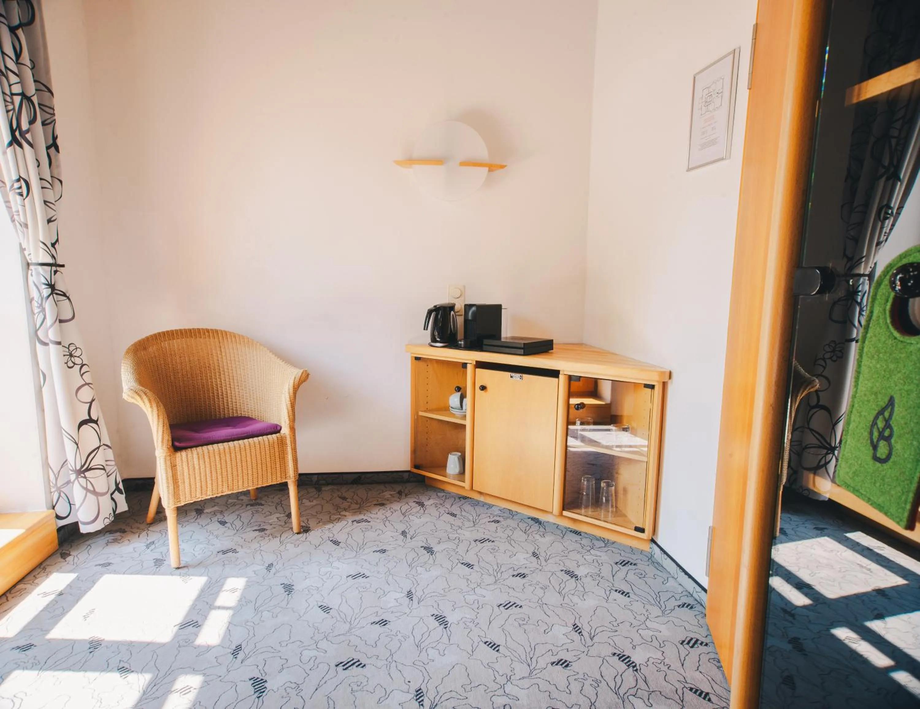 Seating area in Villa Waldperlach by Blattl