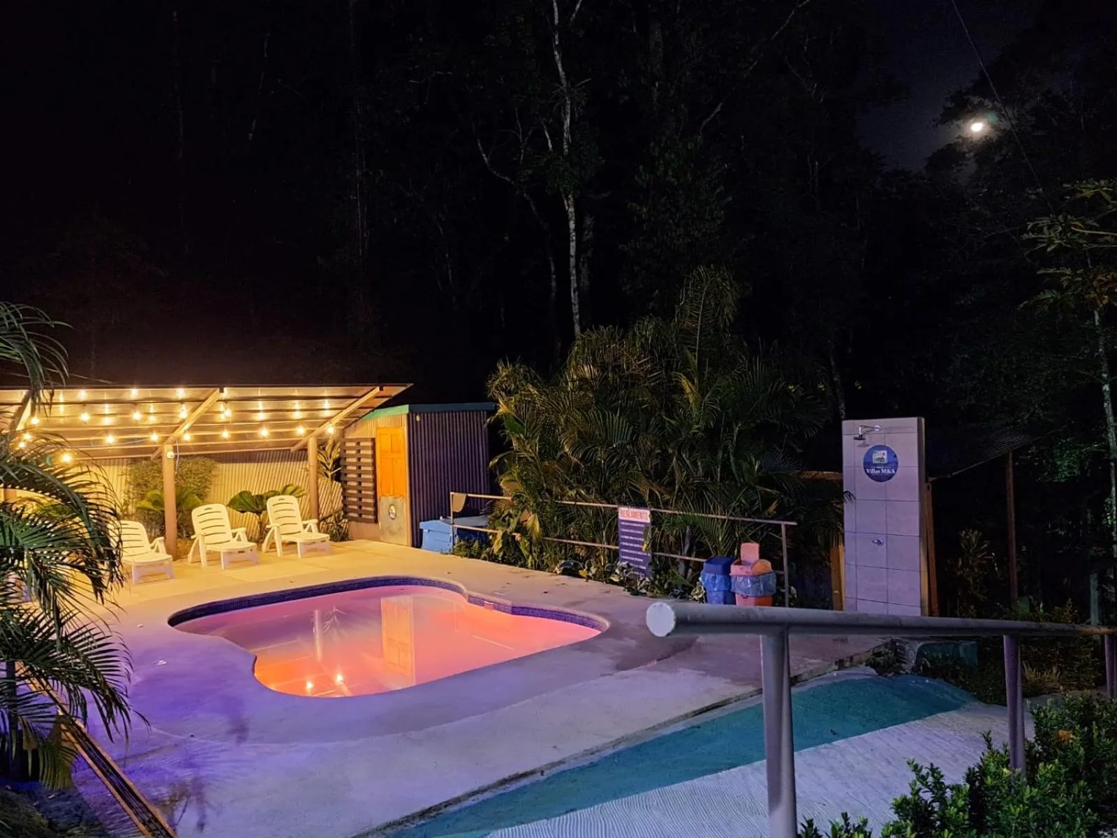 Night in HOTEL, VILLAS y GLAMPINGS MYA -PUERTO VIEJO, Limon, CR
