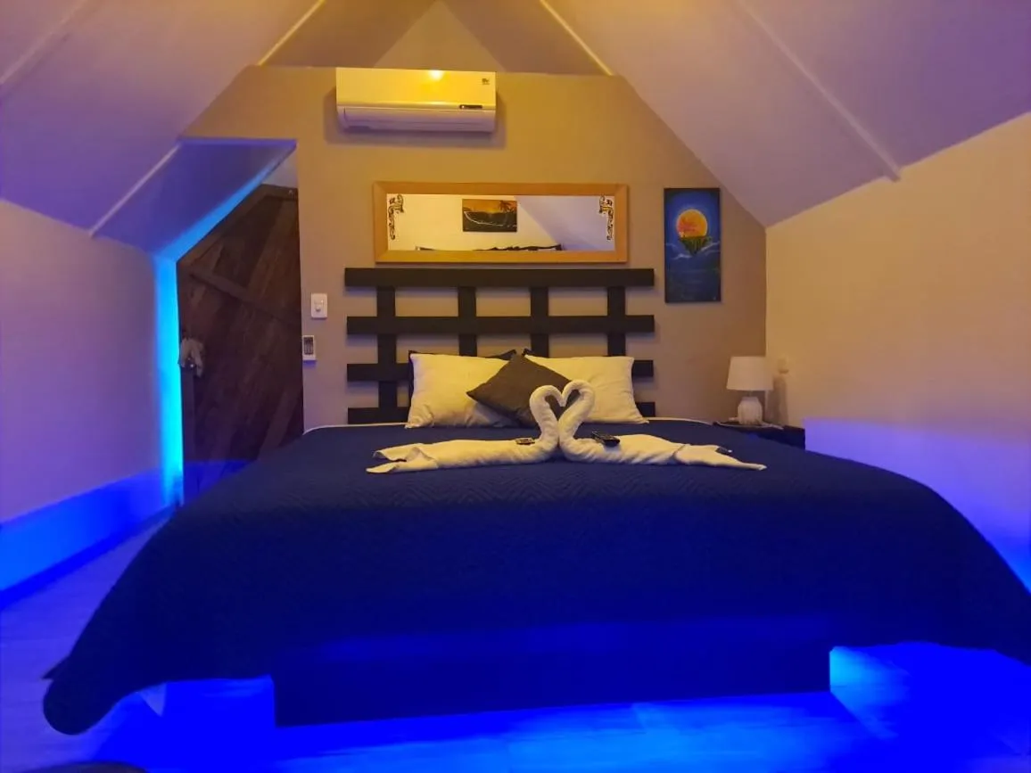 Photo of the whole room, Bed in HOTEL, VILLAS y GLAMPINGS MYA -PUERTO VIEJO, Limon, CR