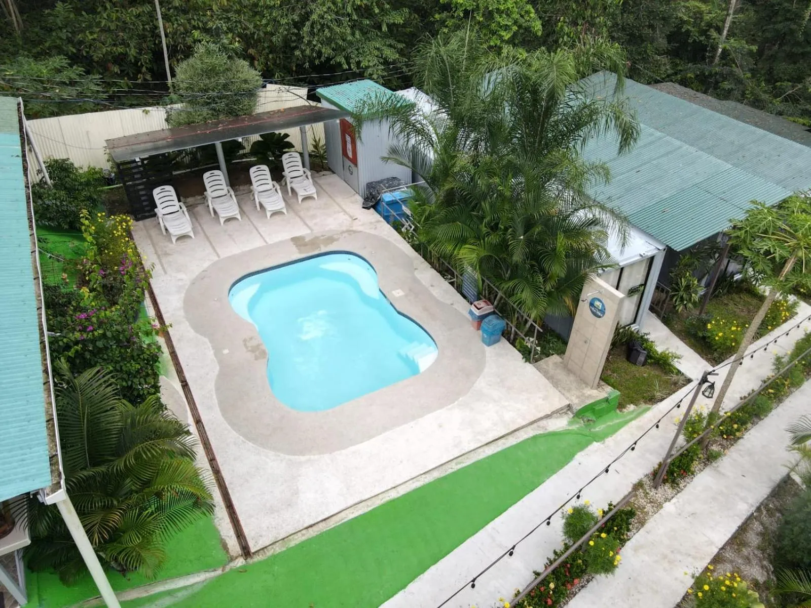 Patio in HOTEL, VILLAS y GLAMPINGS MYA -PUERTO VIEJO, Limon, CR