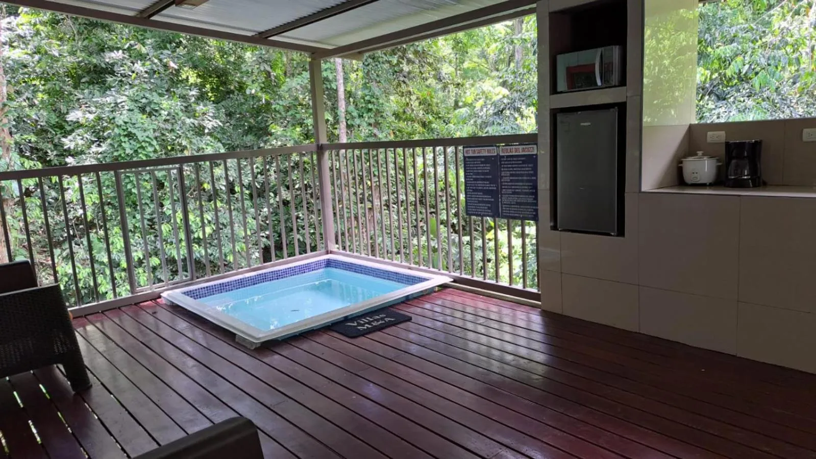 Balcony/Terrace in HOTEL, VILLAS y GLAMPINGS MYA -PUERTO VIEJO, Limon, CR
