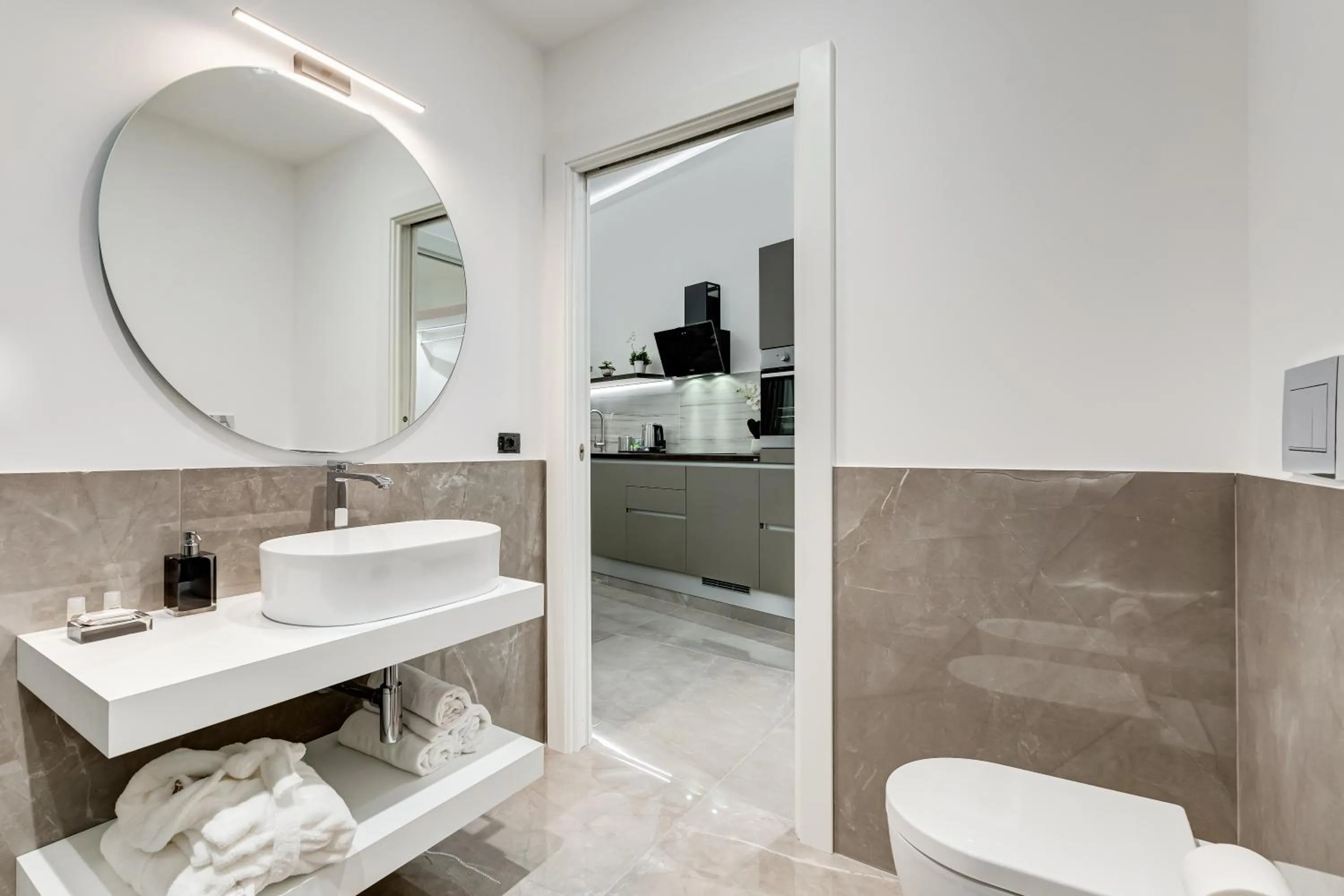 Bathroom in UnoSeiTre - Luxury Apartment & Suite