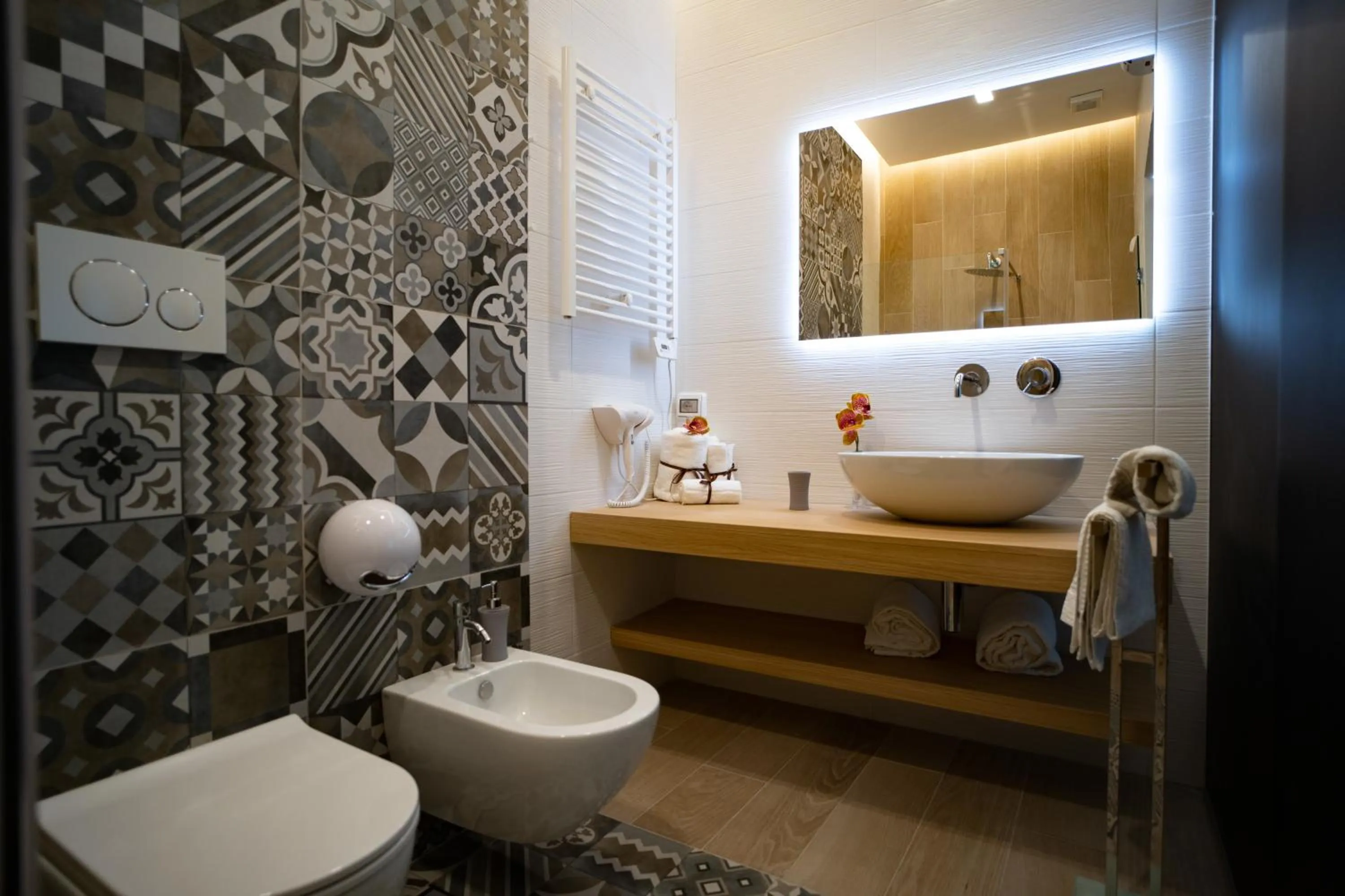 Bathroom in L' Angolo dei poeti - Bed and Breakfast