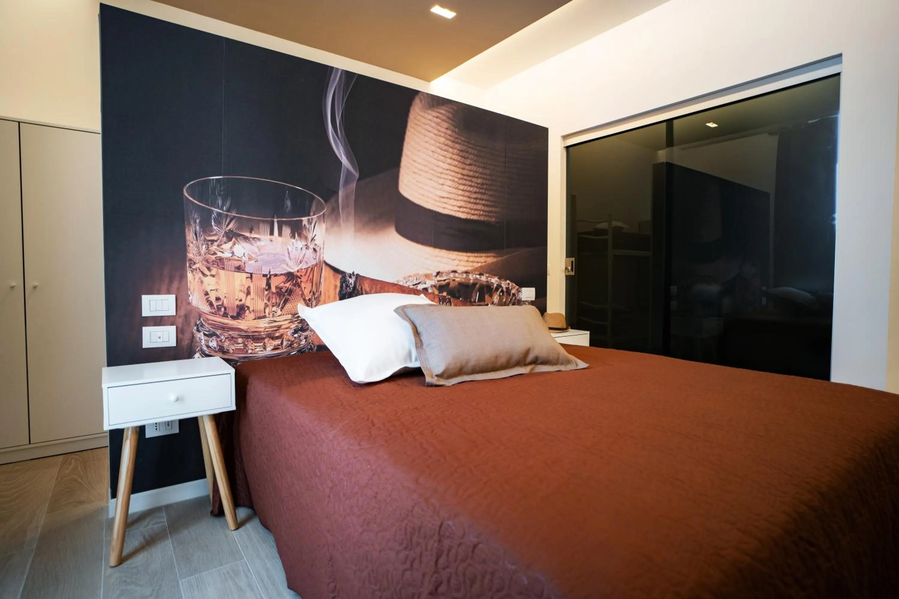 Bedroom, Bed in L' Angolo dei poeti - Bed and Breakfast