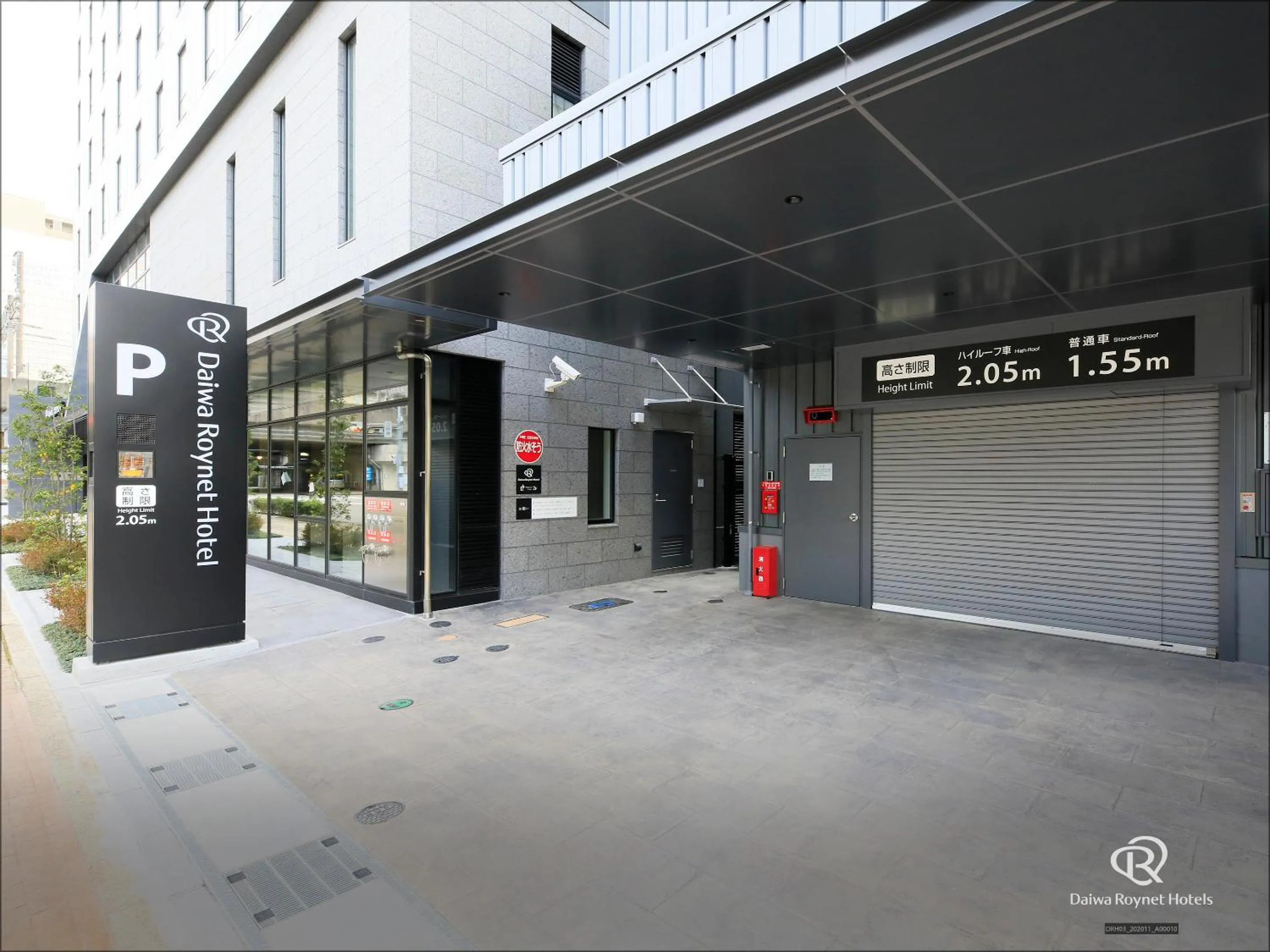 Parking in Daiwa Roynet Hotel Kanazawa Eki Nishiguchi