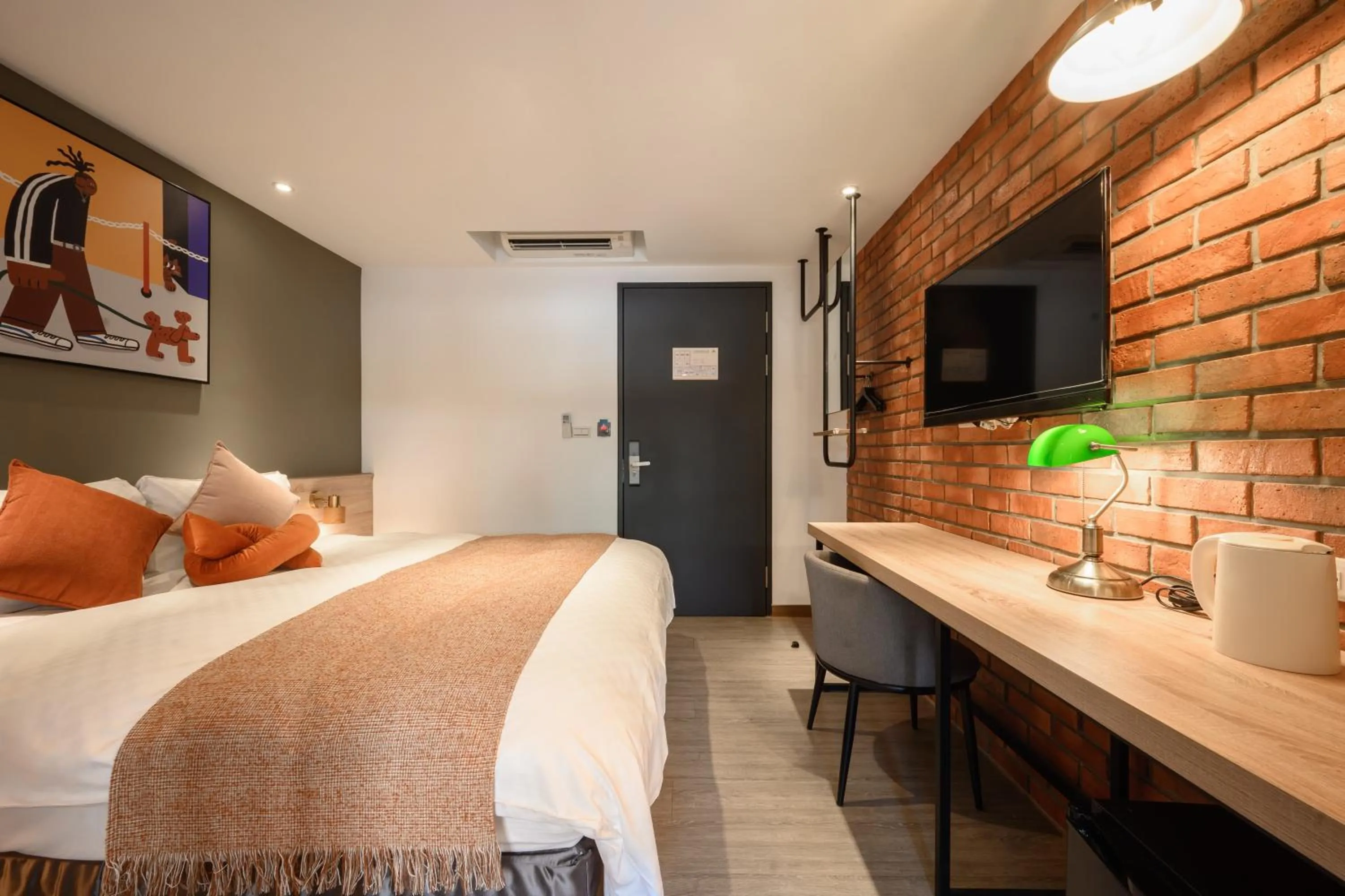 Bed in Hotel East Taichung