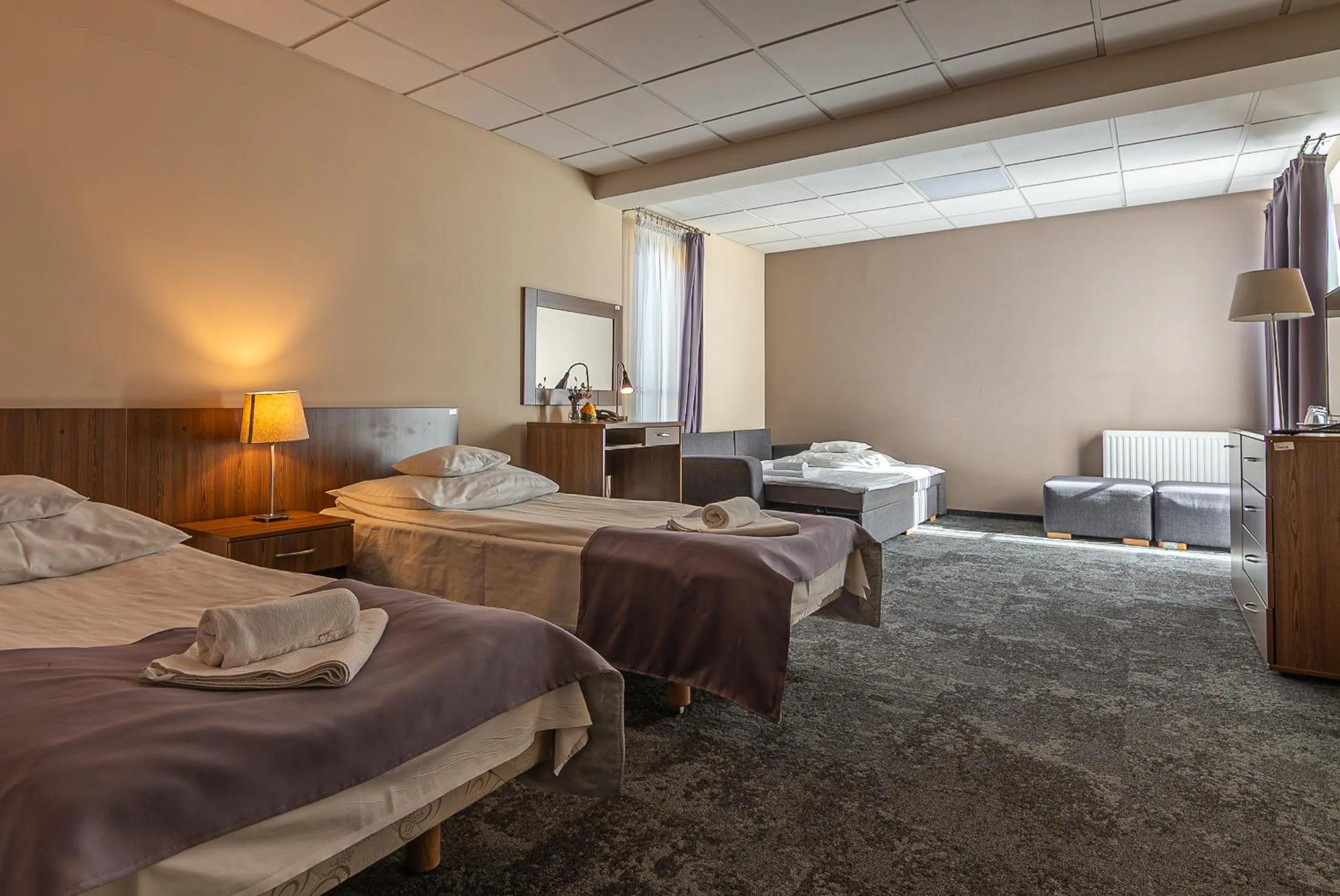 Bed in Hotel Olimpijski