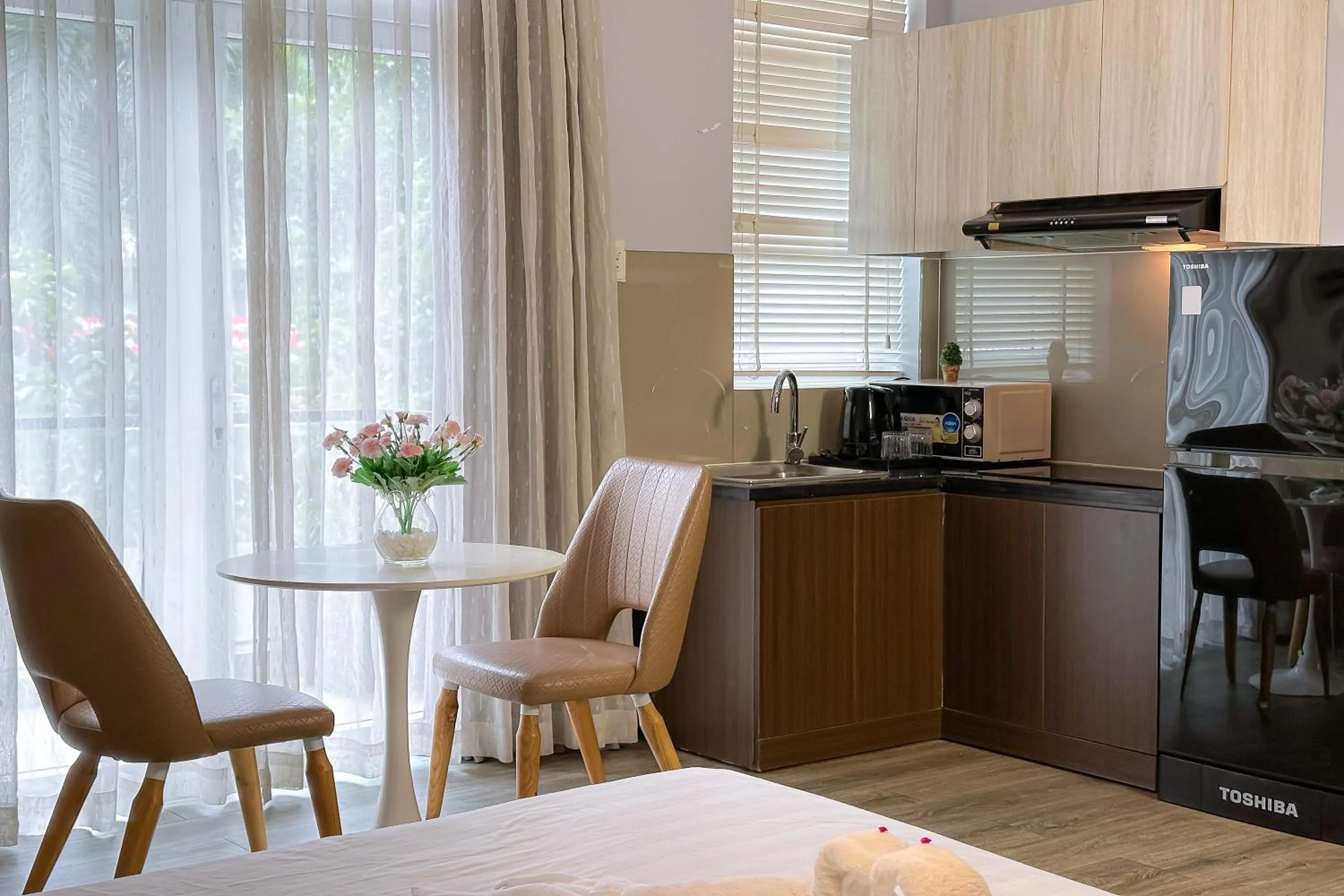 Kitchen or kitchenette in Eva Adam Hotel