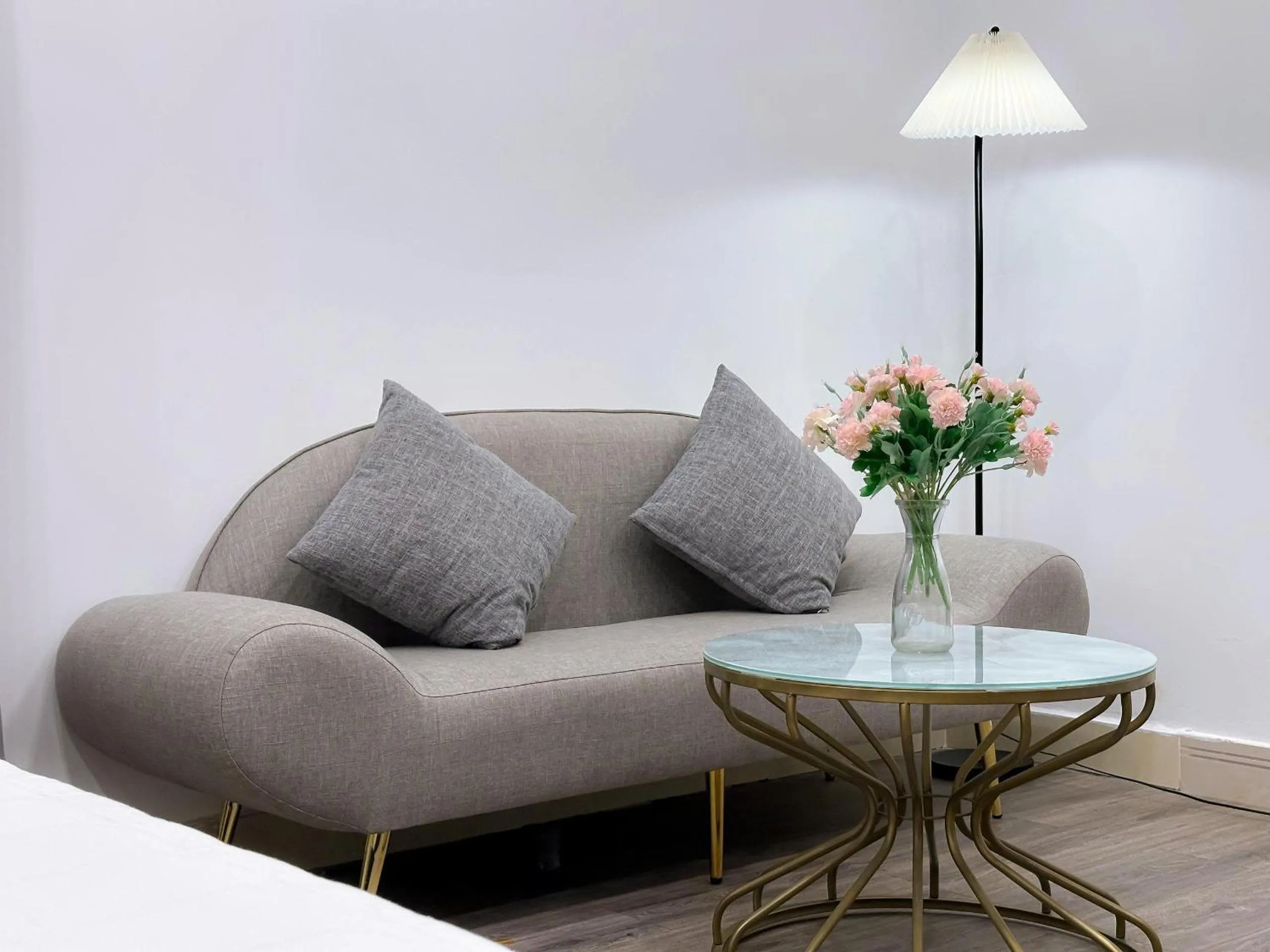 Seating area in Eva Adam Hotel