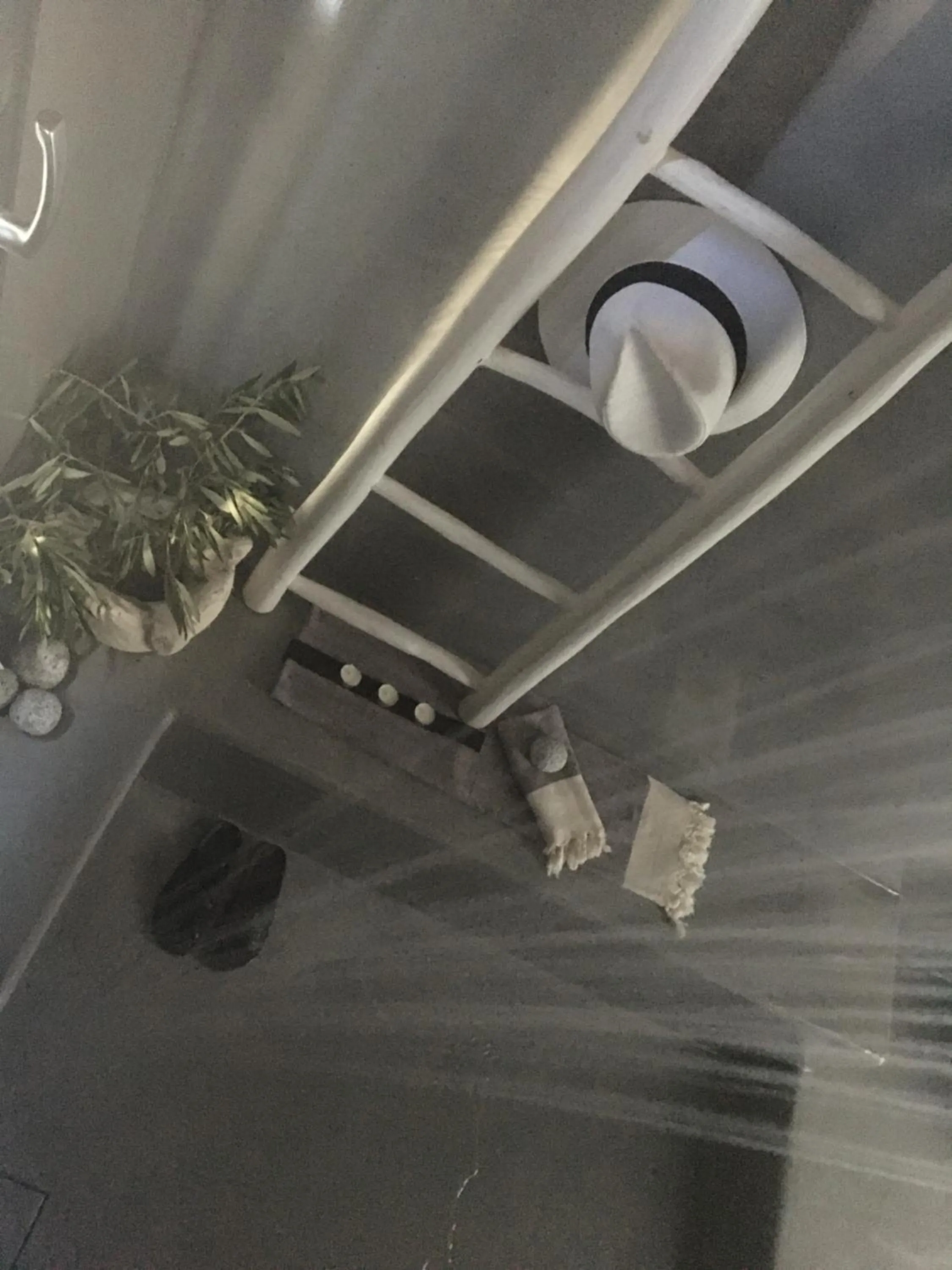 Bathroom in Santolia Art Suites