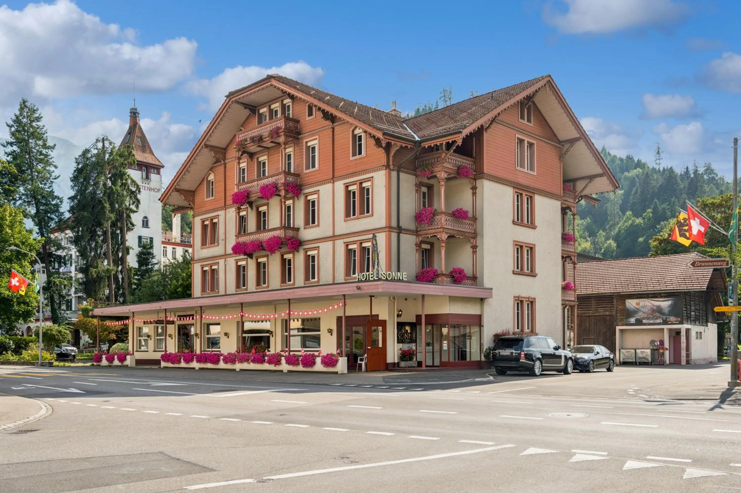 Property building in Hotel Sonne Interlaken-Matten