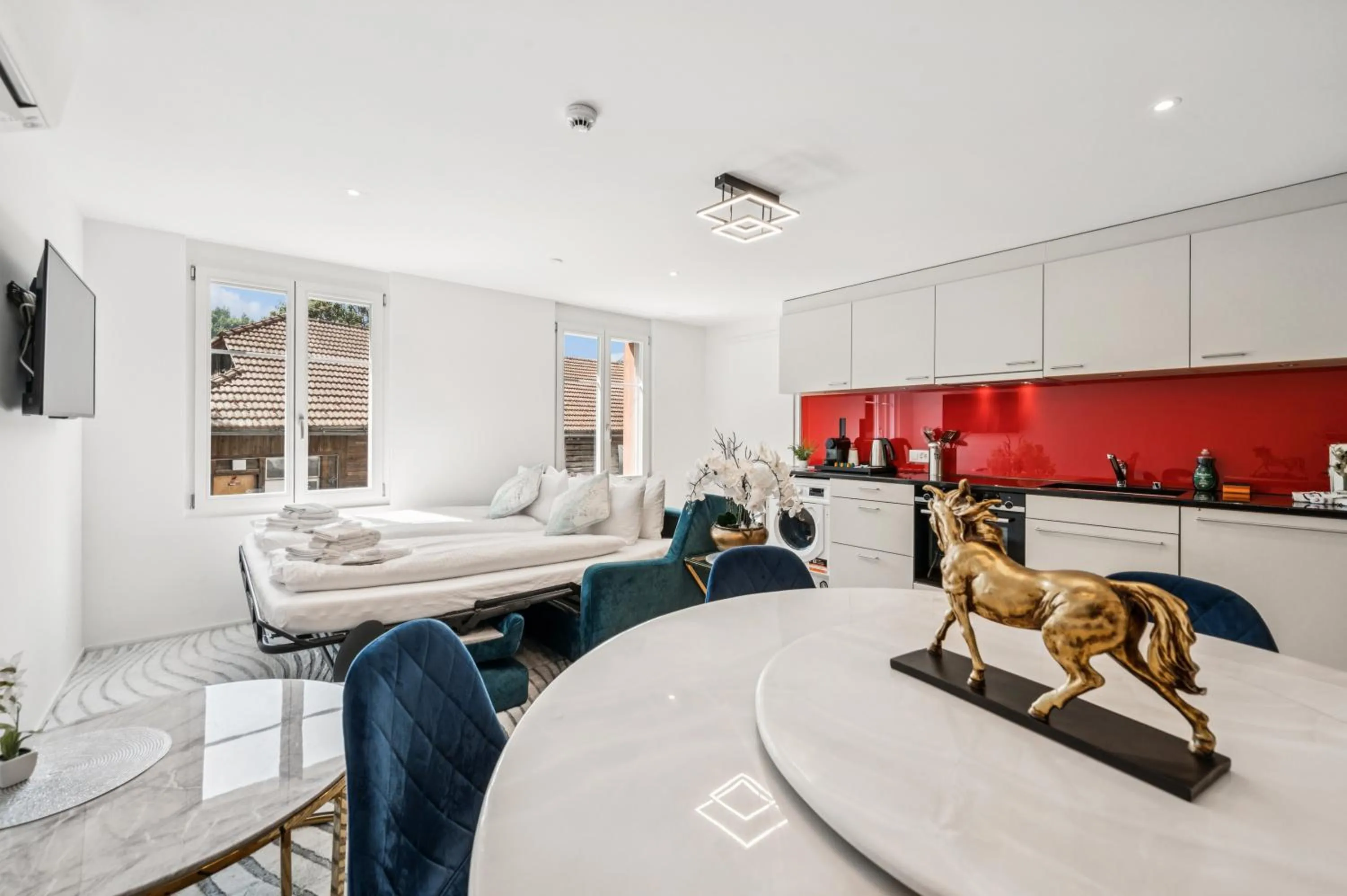 Living room in Hotel Sonne Interlaken-Matten